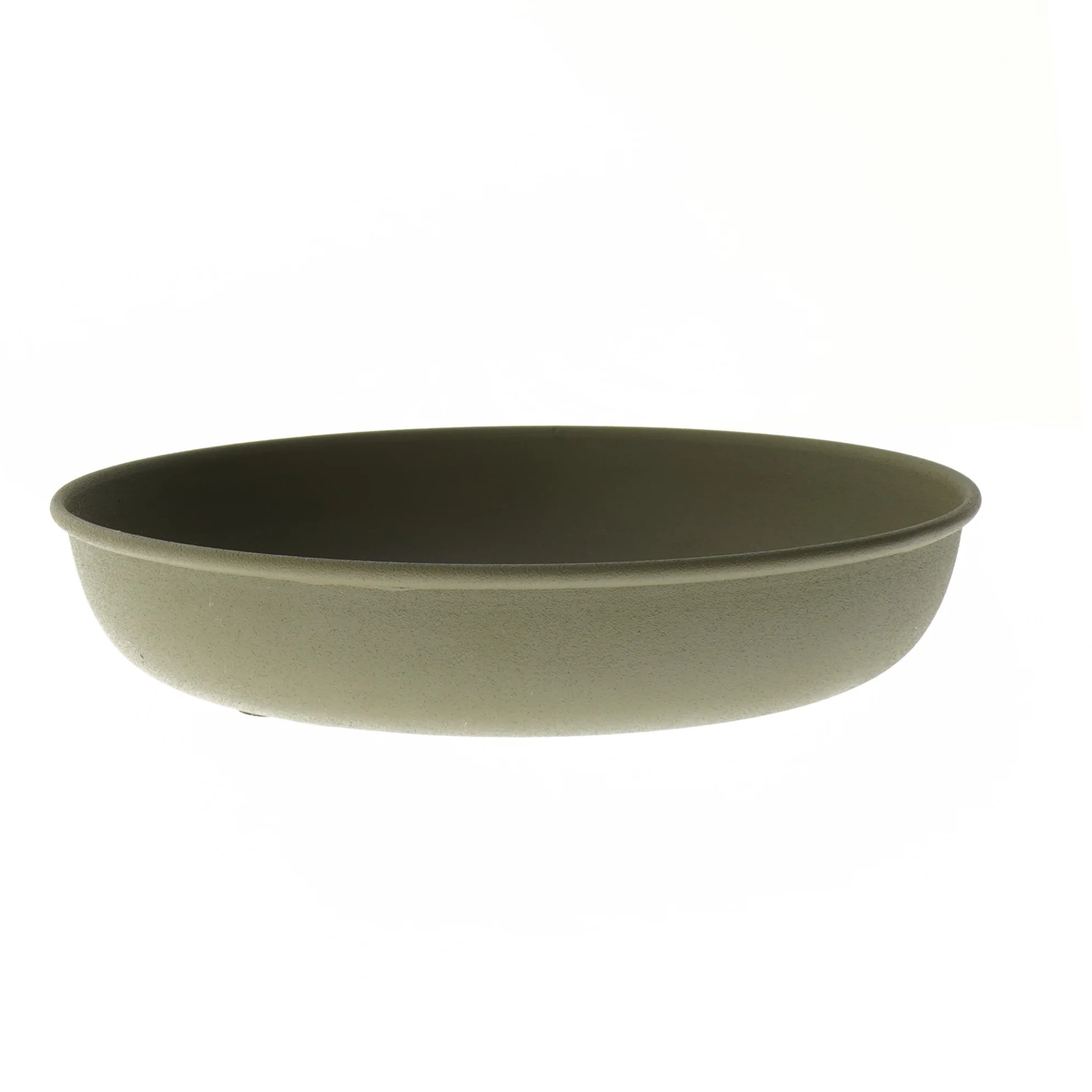 Grøn skål, Ø 24x4,5 cm (str. Ø 24x4,5 cm)