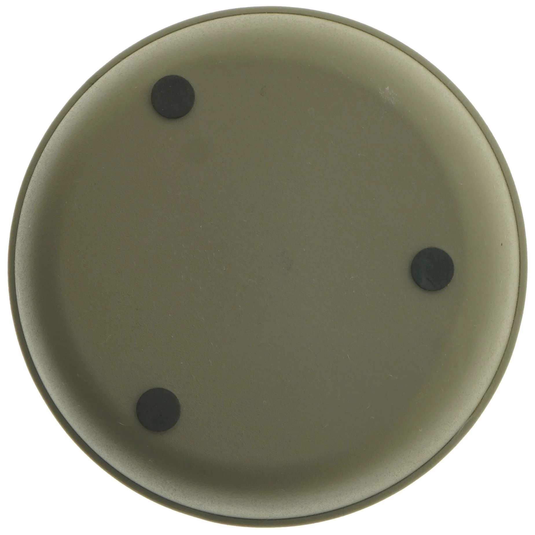 Grøn skål, Ø 24x4,5 cm (str. Ø 24x4,5 cm)