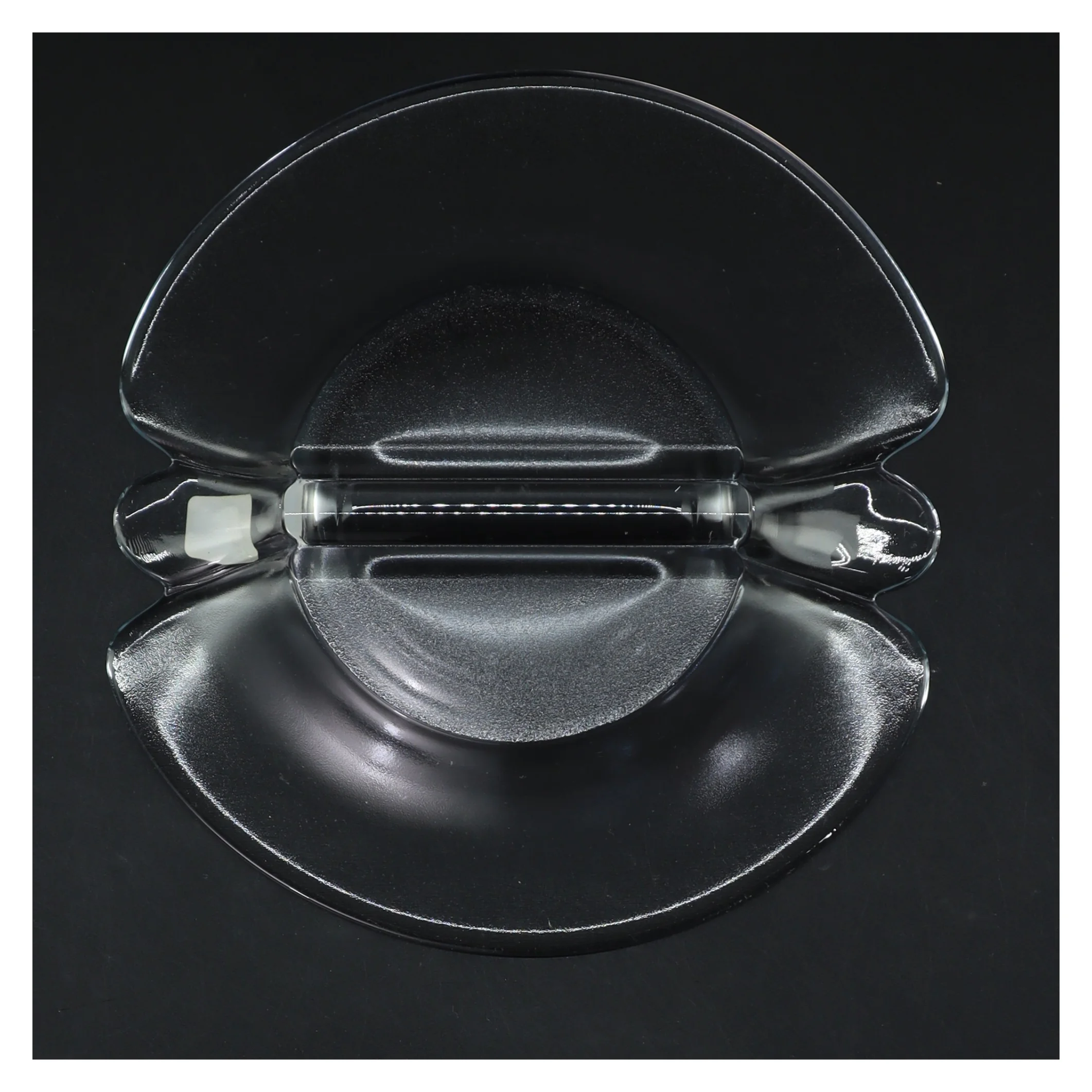 Glas skål fra Holmegaard (str. Ø 19,5 cm)