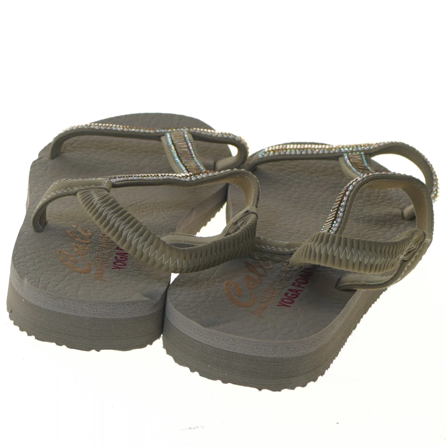 Sandaler med perler fra Skechers (str. 41 længde 28,5 cm)