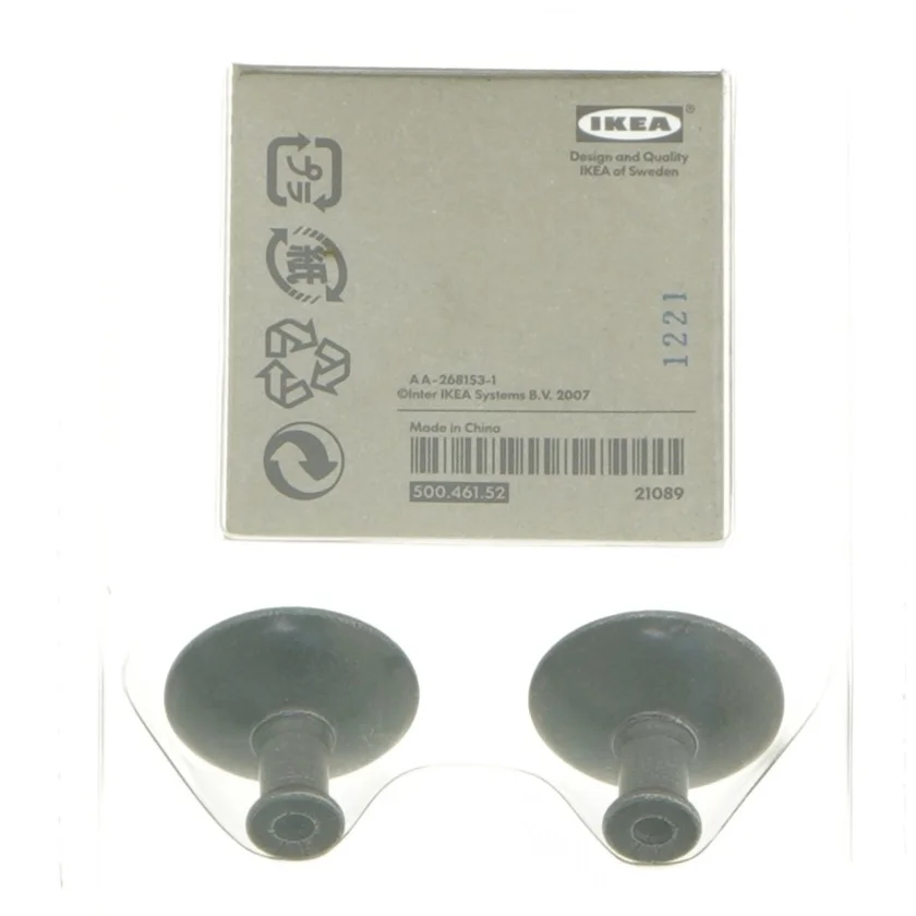 Sæt af IKEA Hedra greb fra IKEA