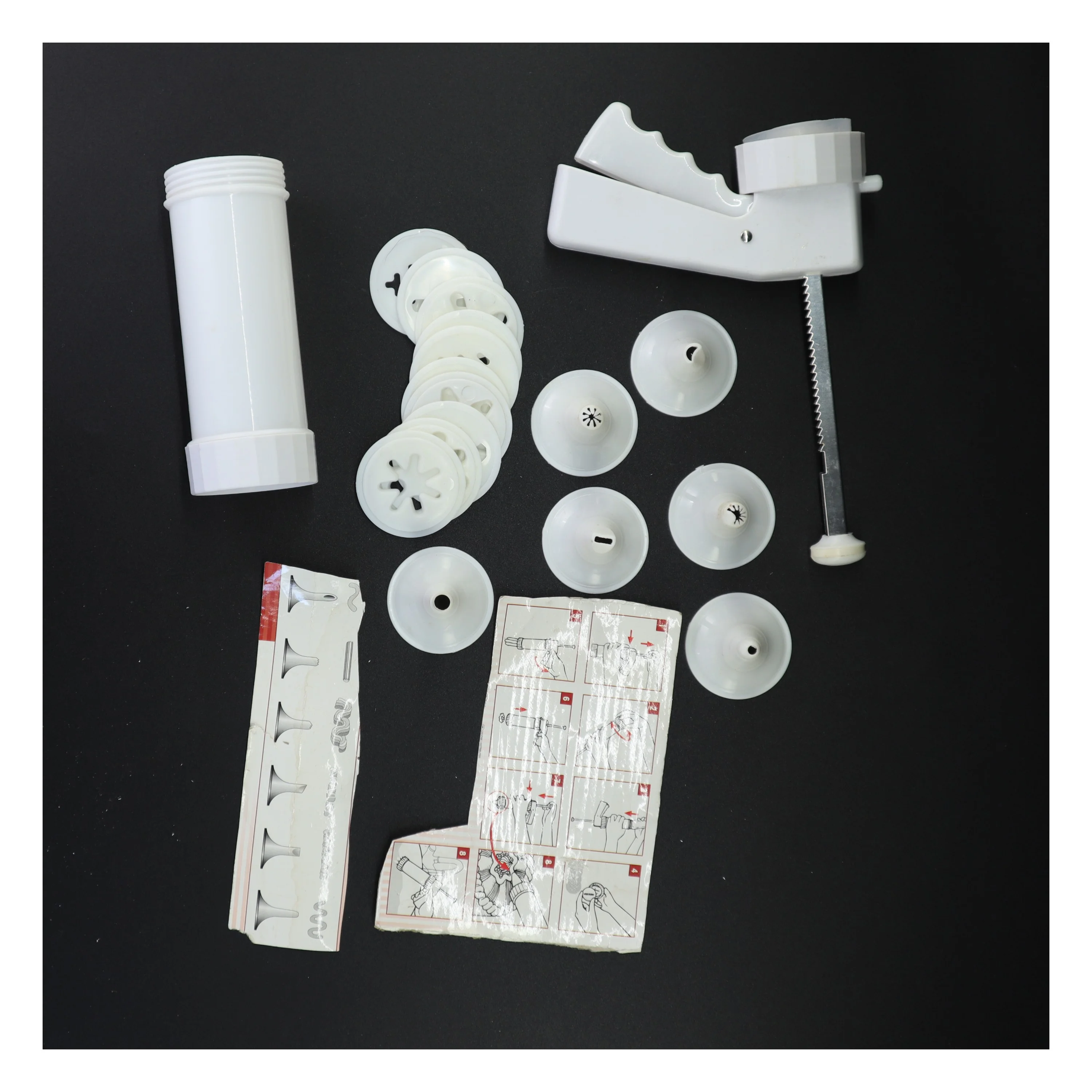 Kagesprøjte bageudstyr (str. 18 x 18 cm)