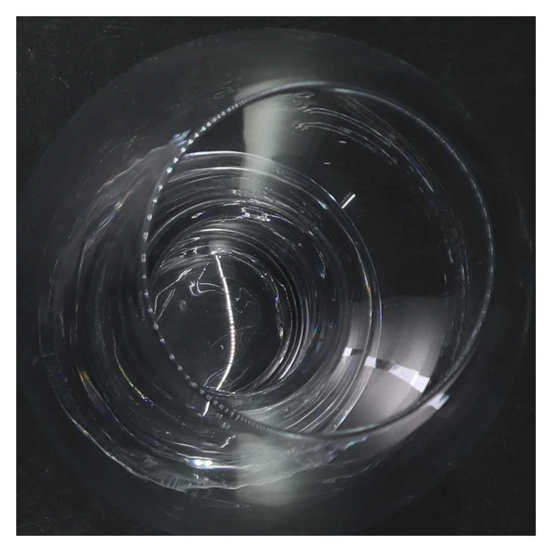 Glasvase (str. H 20 cm)