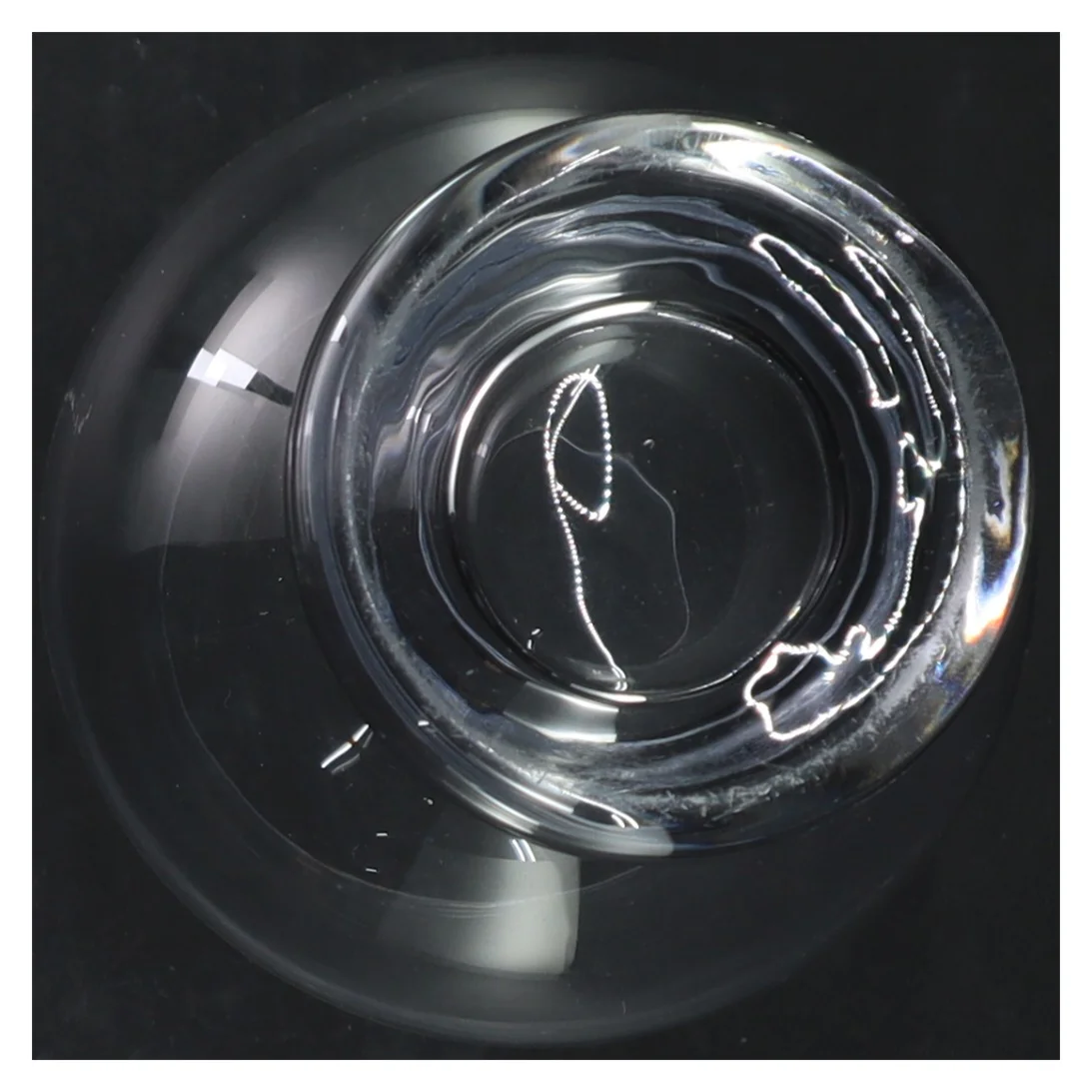 Glasvase (str. H 20 cm)