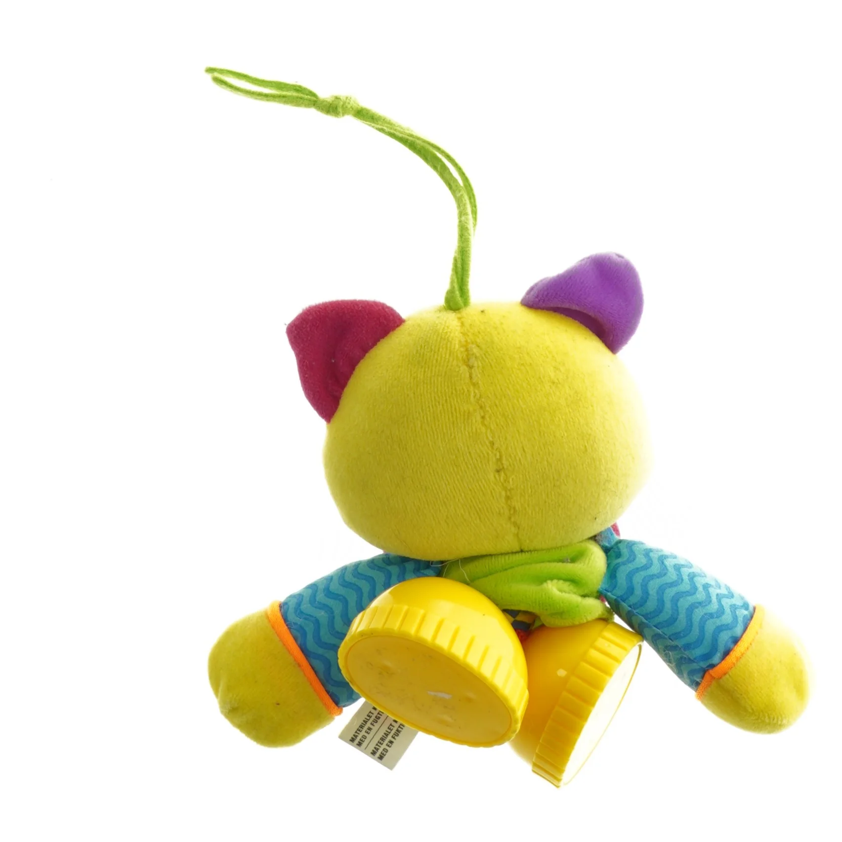 Farverig tøjdyr spille musik fra Baby Buddy (str. 14 cm)