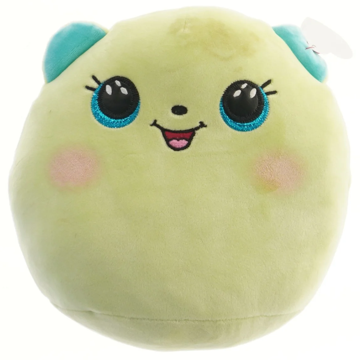 Rund plysdyr med ansigt fra Ty (str. 24 cm)