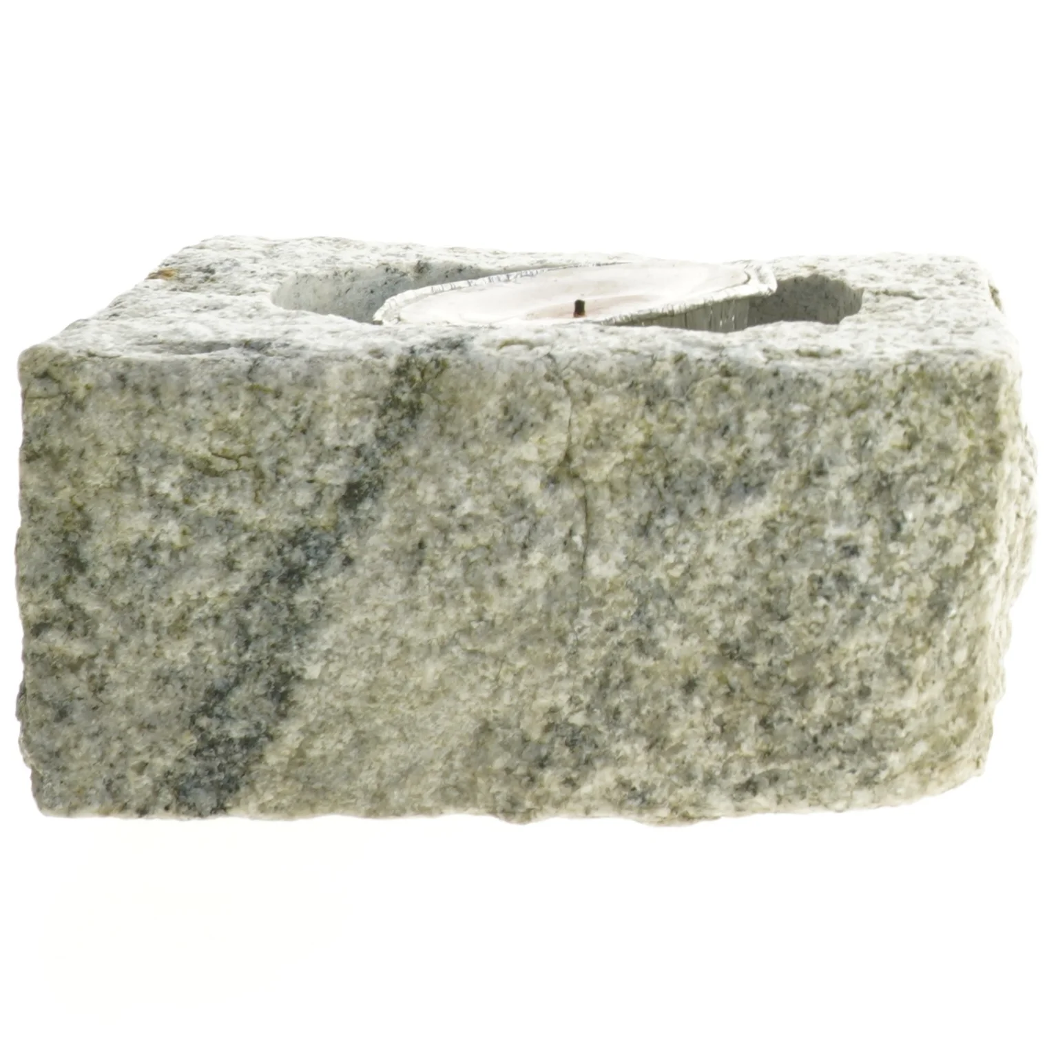 Granit fyrfadsstage (str. 18x18 cm)