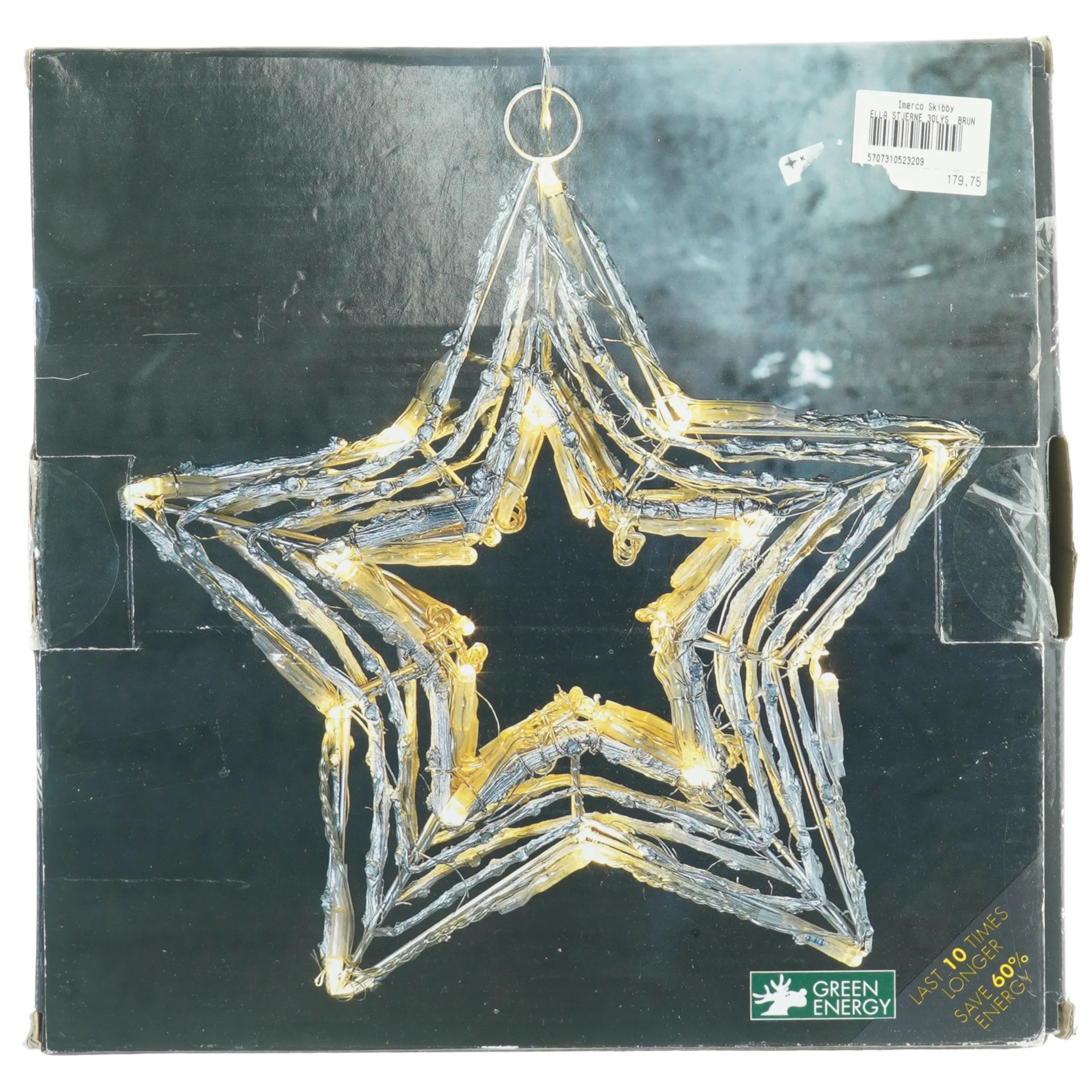 Stjernelysdekoration fra Sirius (str. 26 x, 26 cm)