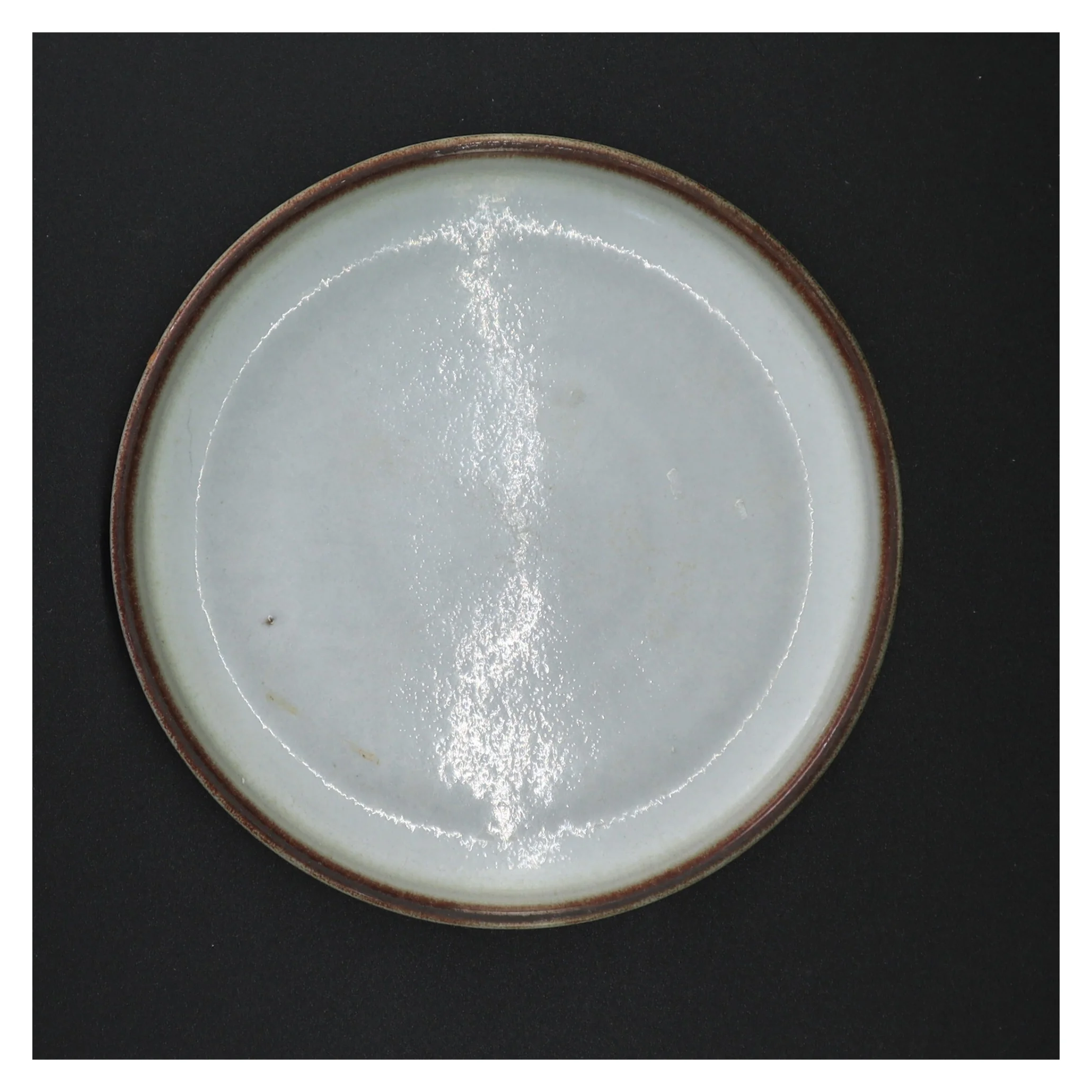 Keramiktallerken fra Søholm Stentøj (str. Ø 18 cm)