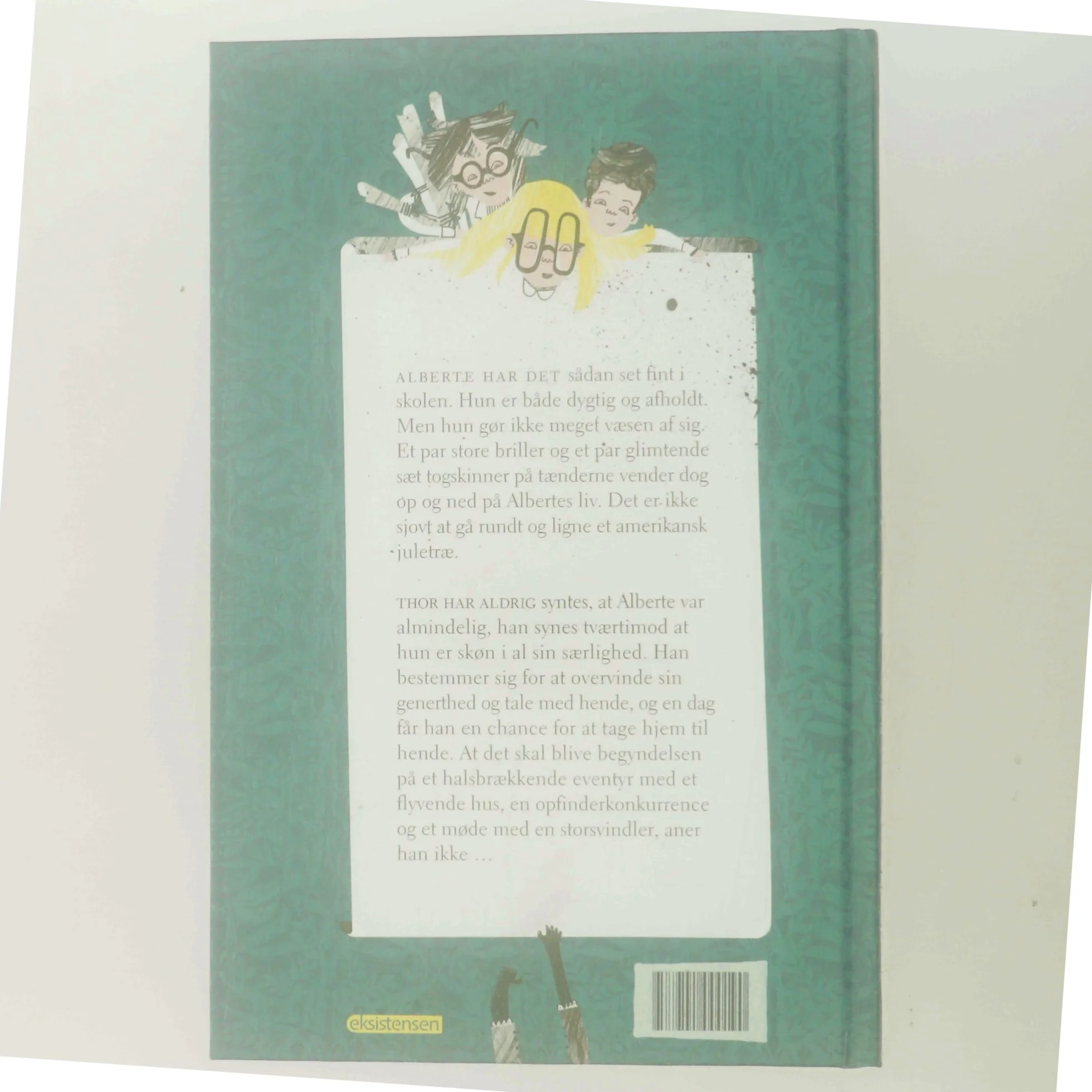 Alberte Ensten og opfinderkongen af Malin Klingenberg (Bog)