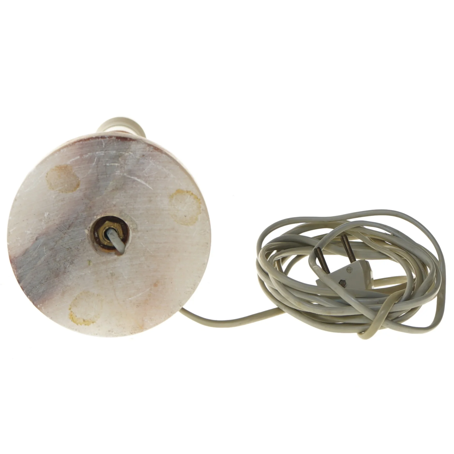 Retro flot Bordlampe af marmor (str. 32 cm)