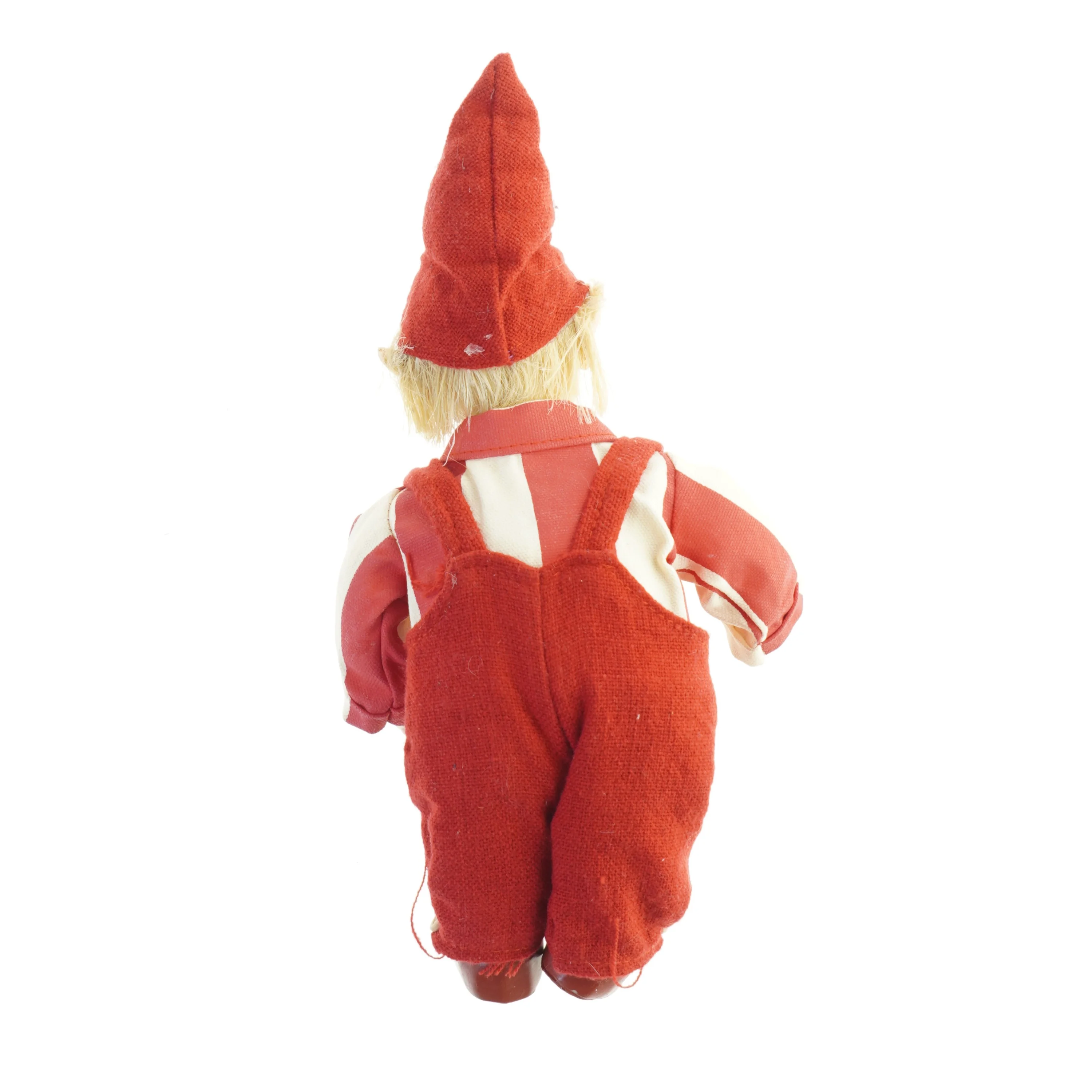 Rød nissedukke (str. H. 33 cm)