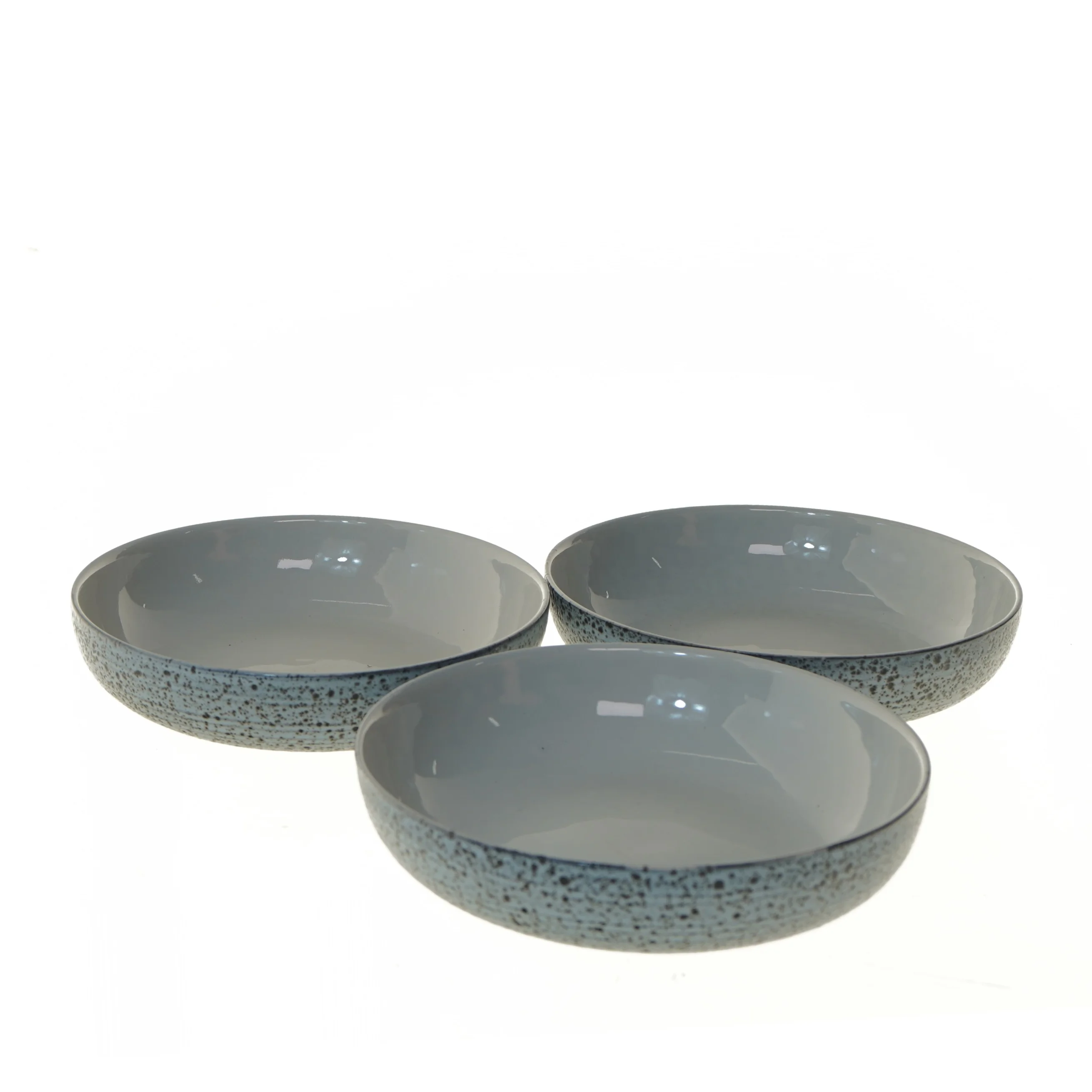 Keramisk sæt af skåle (str. Ø 18,5 cm)