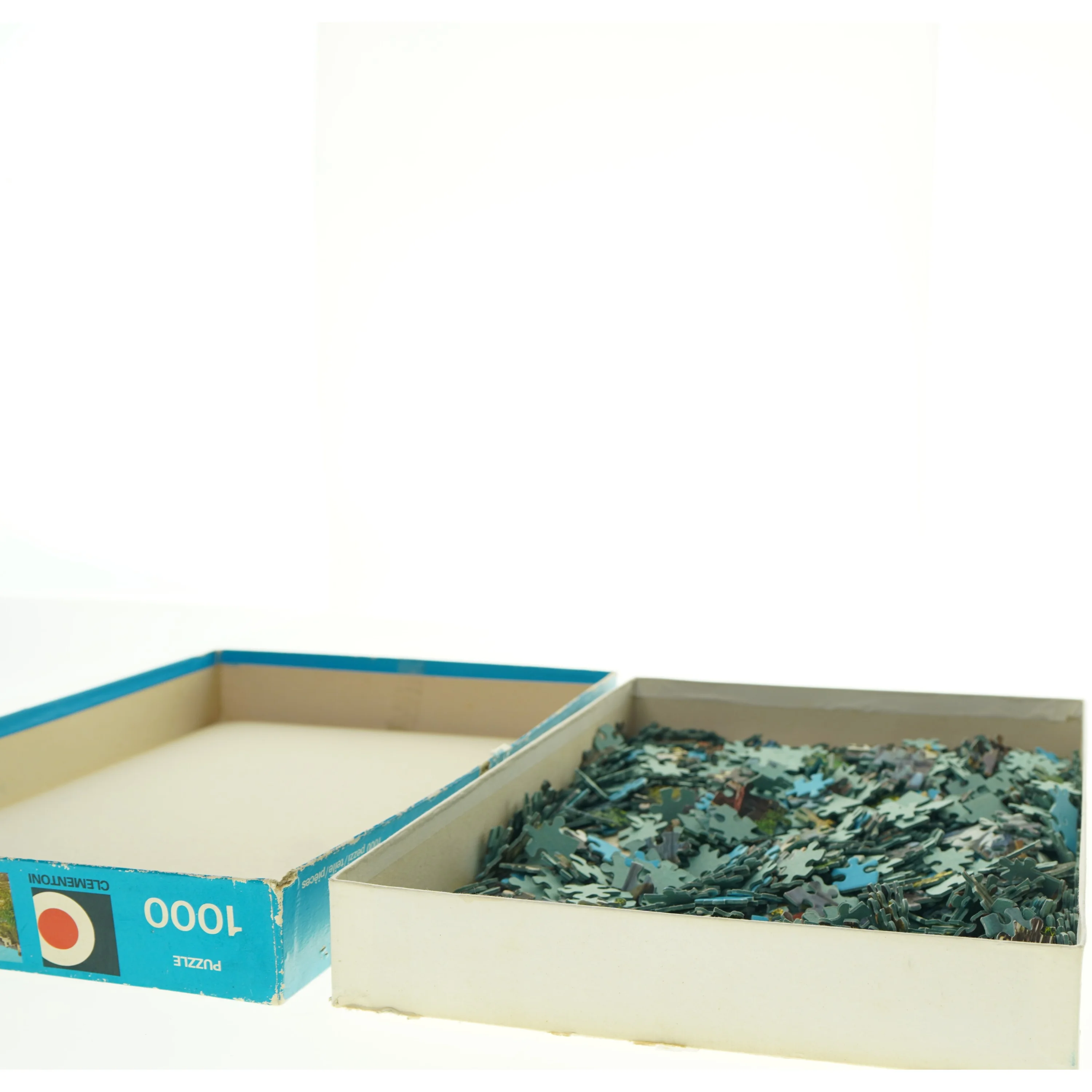 Brugt 1000-brikker puslespil