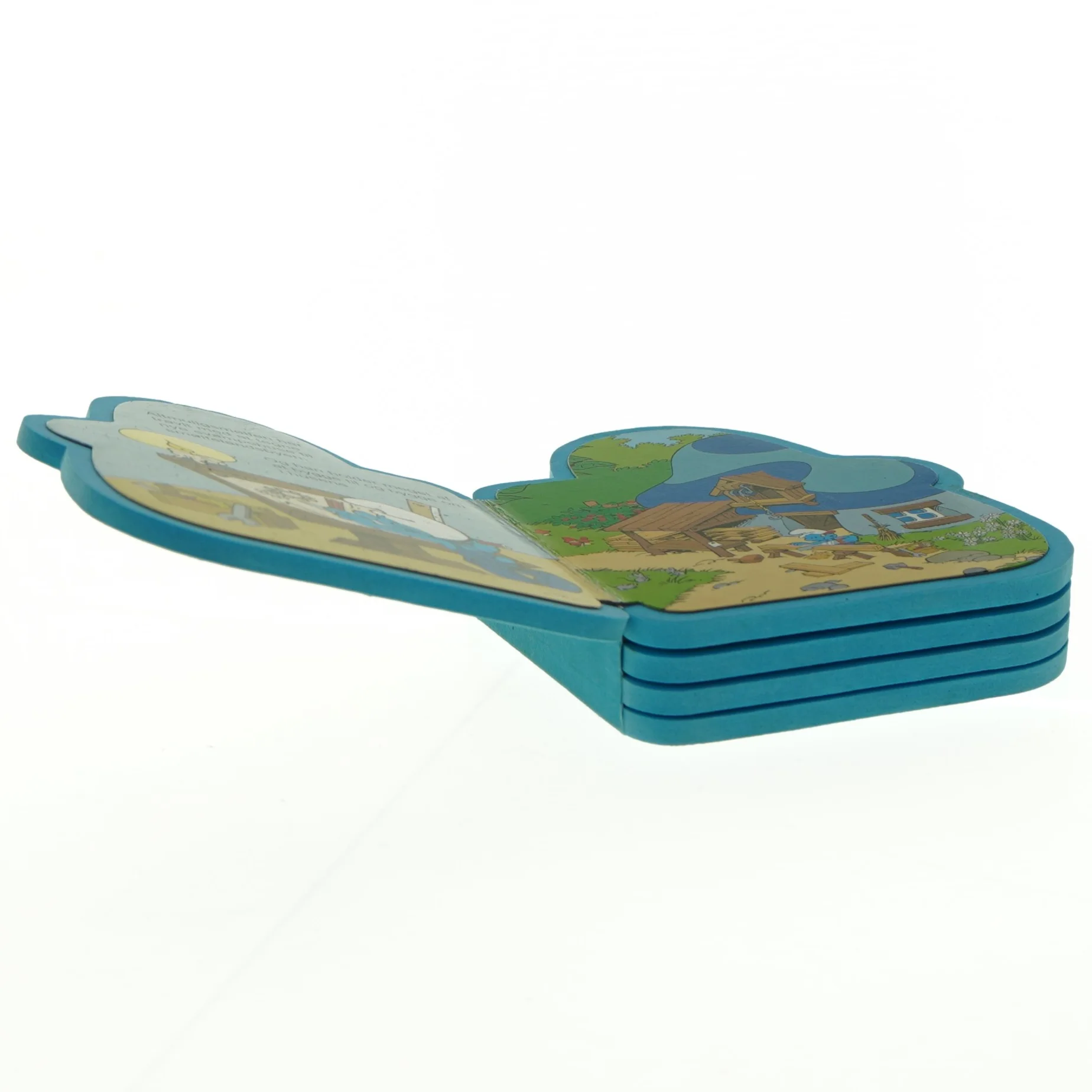 Børne bog fra Smølfer (str. 14 x 11 cm)