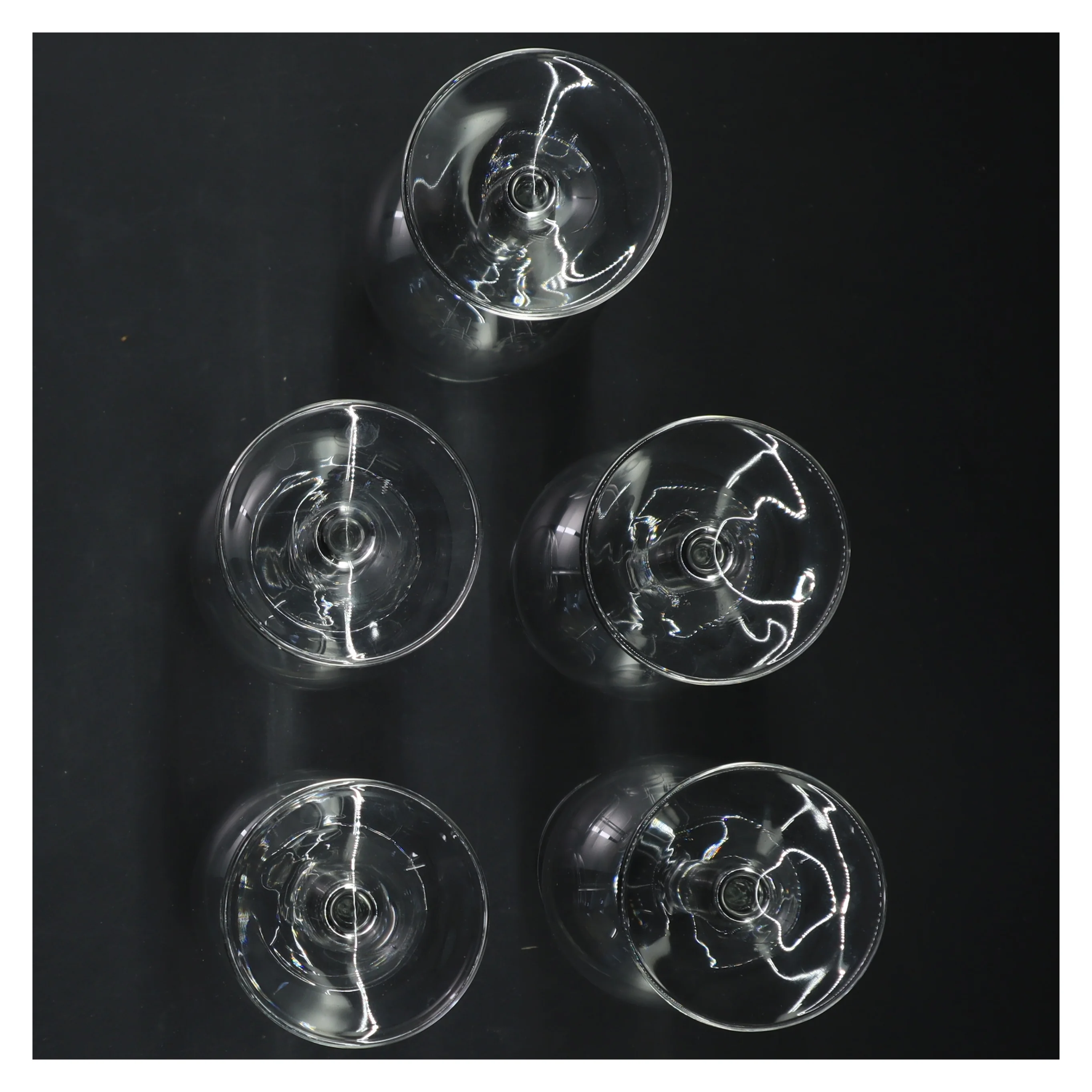 Vinglas sæt af 5 (str. 16 cm, 5 styk cm)