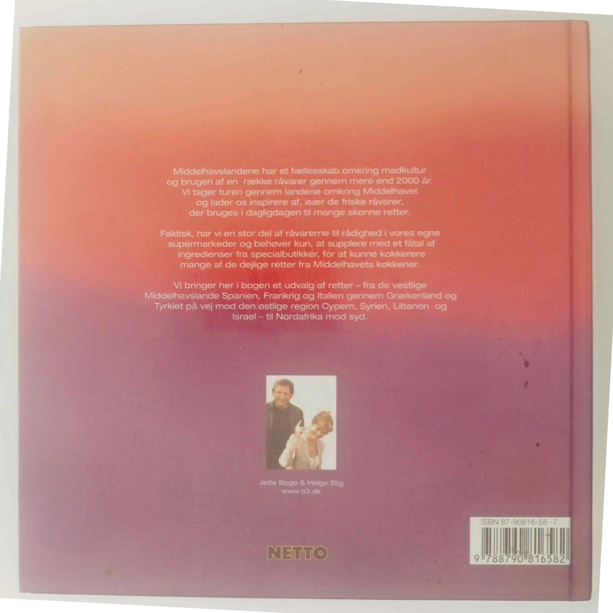 Middelhavets køkkener af Jette Bøge & Helge Stig (Bog)