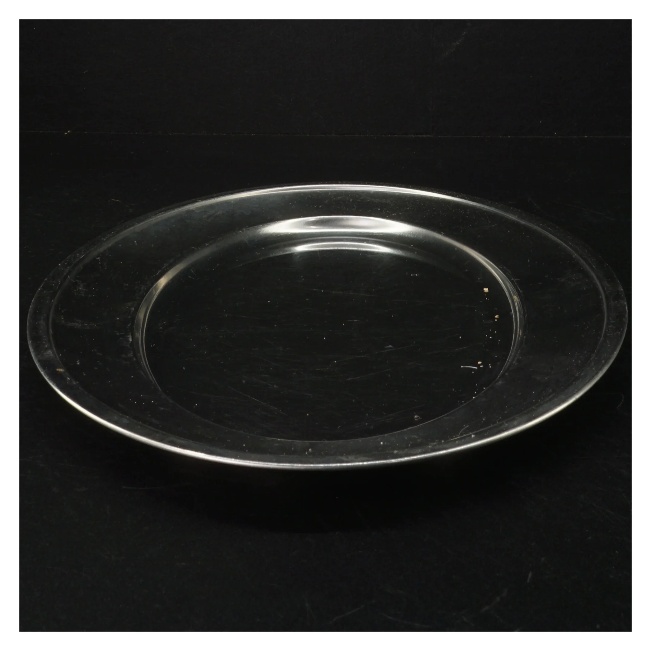 Sølvfarvet bakke (str. 36 x 23 cm)