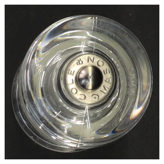 Gennemsigtig peberkværn i glas og plast fra Mason And Cole (str. 14 x 6 cm)