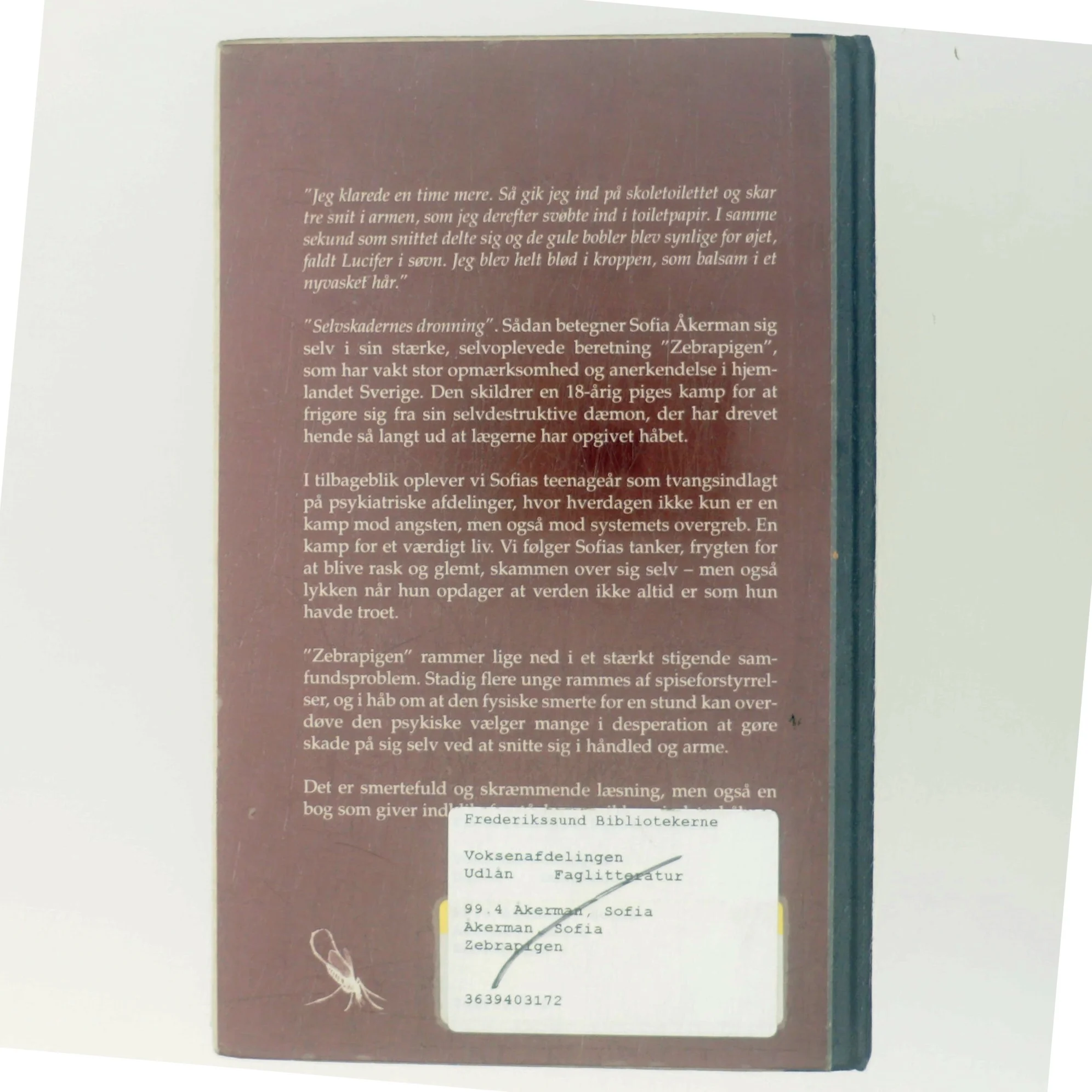 Zebrapigen af Sofia Åkerman (Bog)