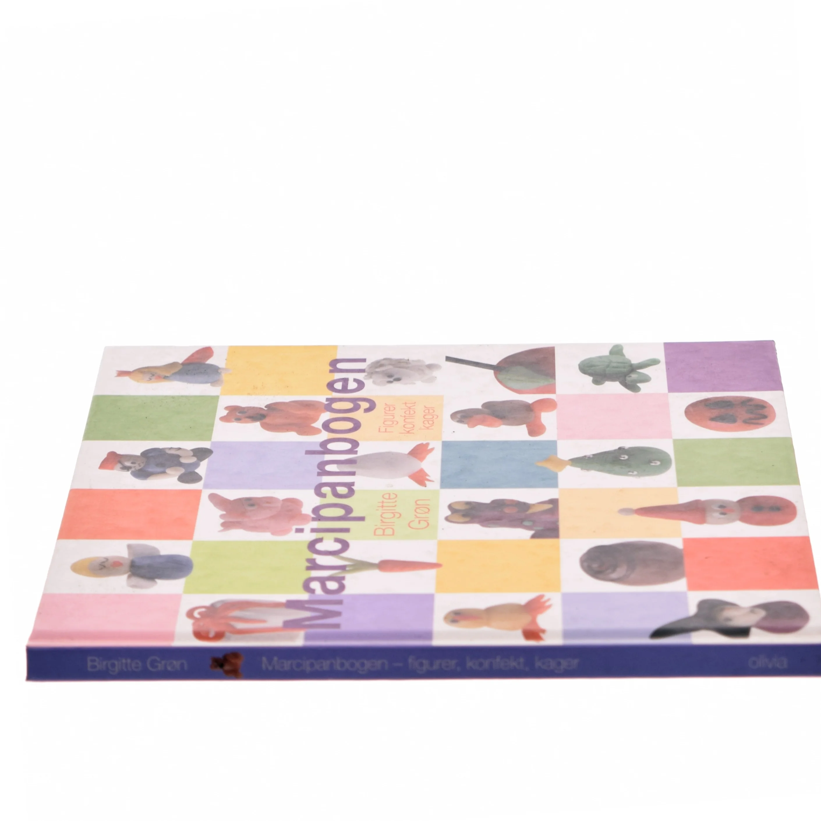 Marcipanbogen : figurer, konfekt & kager af Birgitte Grøn (Bog)