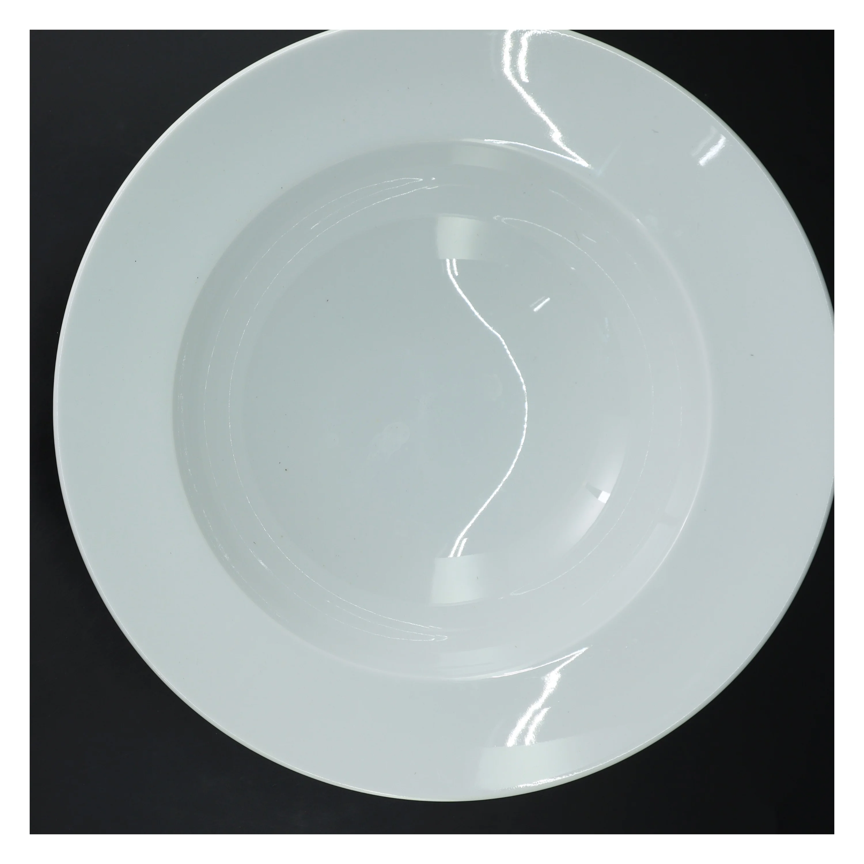 Stor hvid porcelænsskål fra Thomas (str. Ø 32 cm)