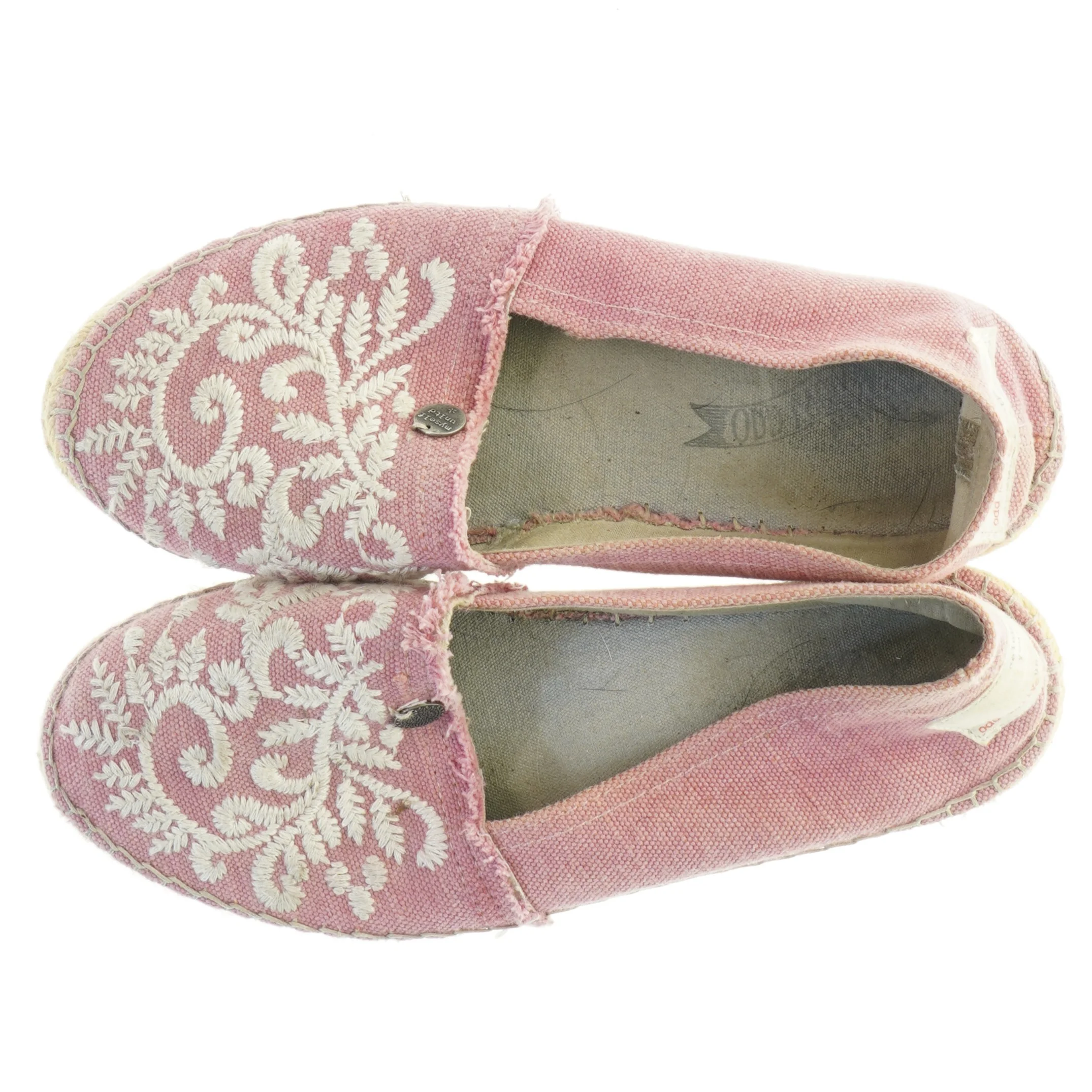 Espadrilles med blomstermotiv fra Odd Molly (str. 38 )