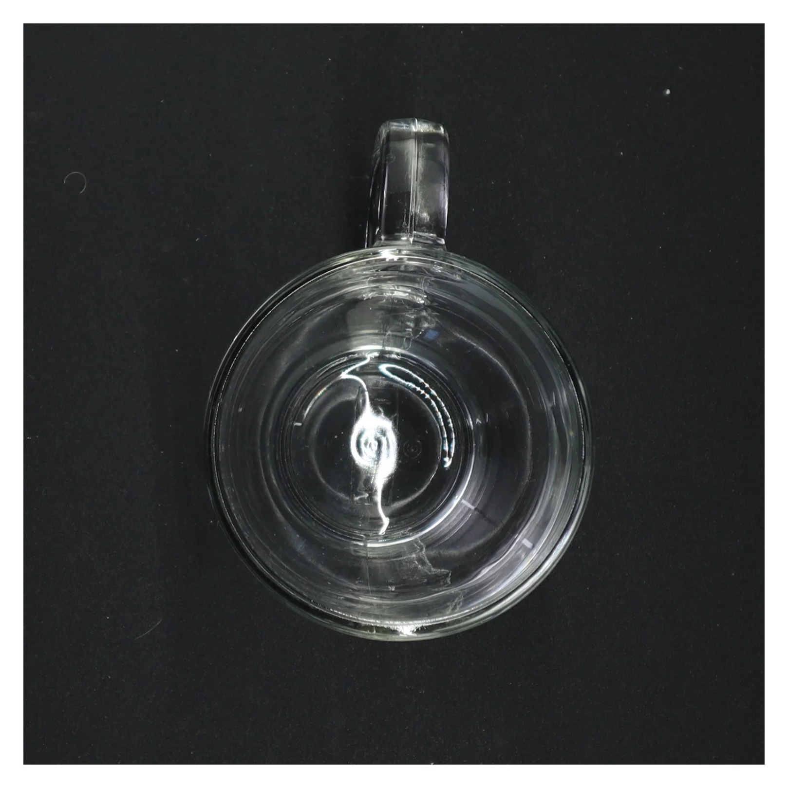 Glaskrus med hank fra Bodum (str. 10 x 9 cm)