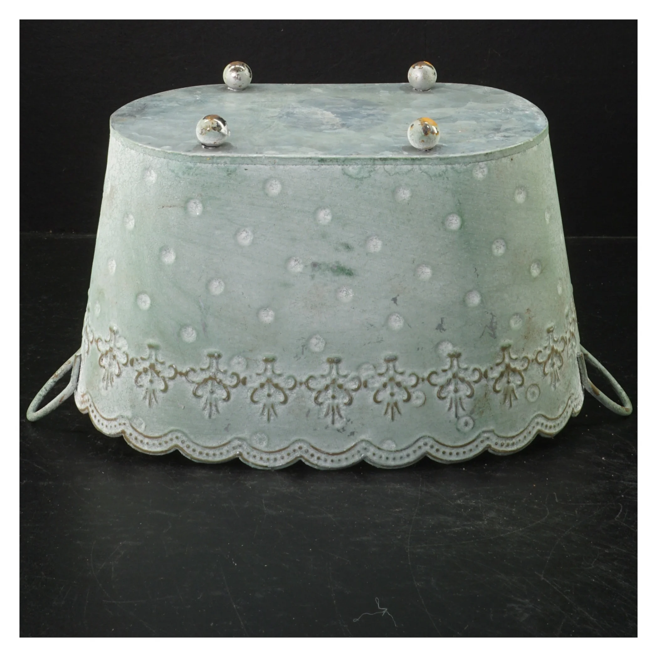 Gammeldags zinkbalje (str. 21 cm)