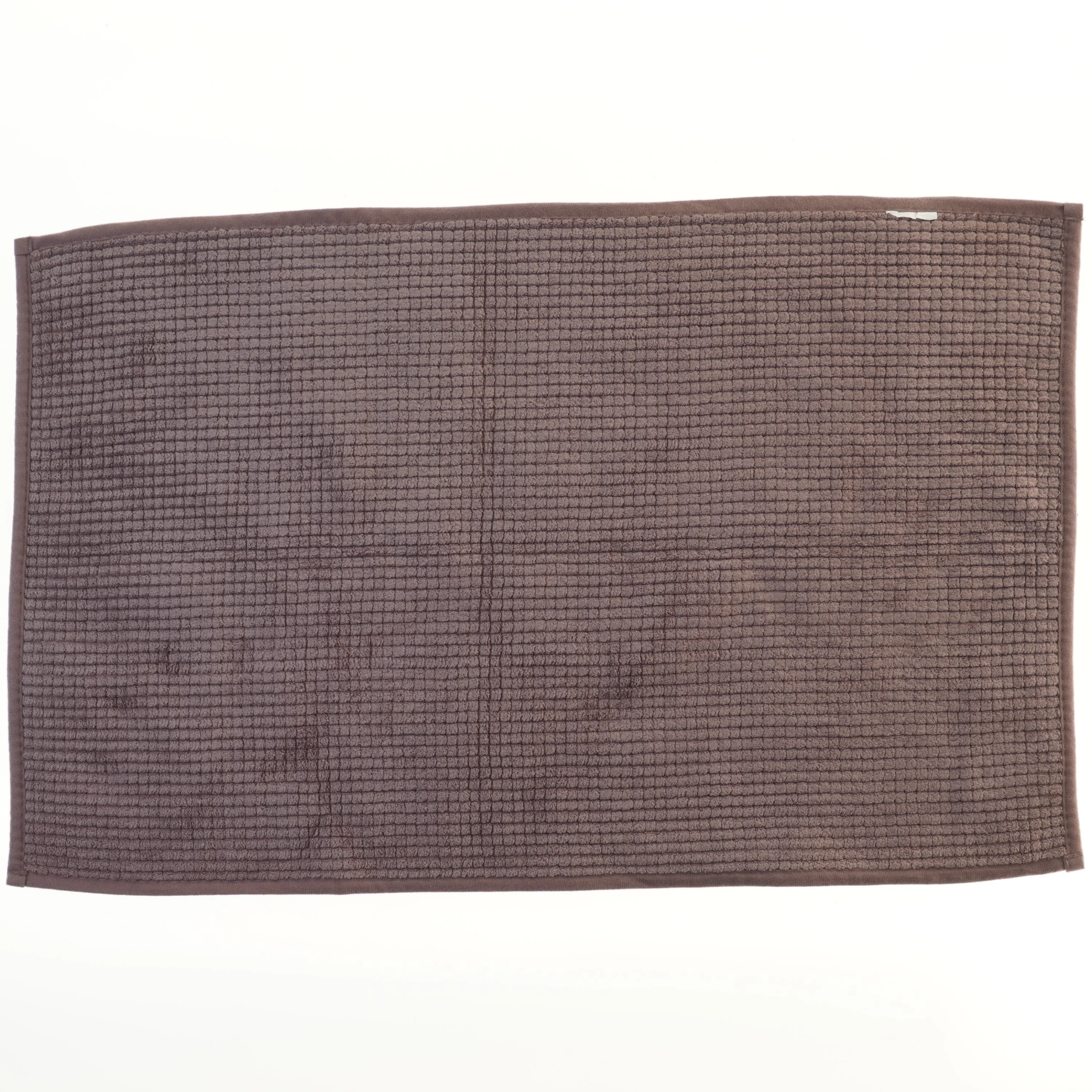 Lyngfarvet bademåtte 81x50 cm (str. 81x50 cm)