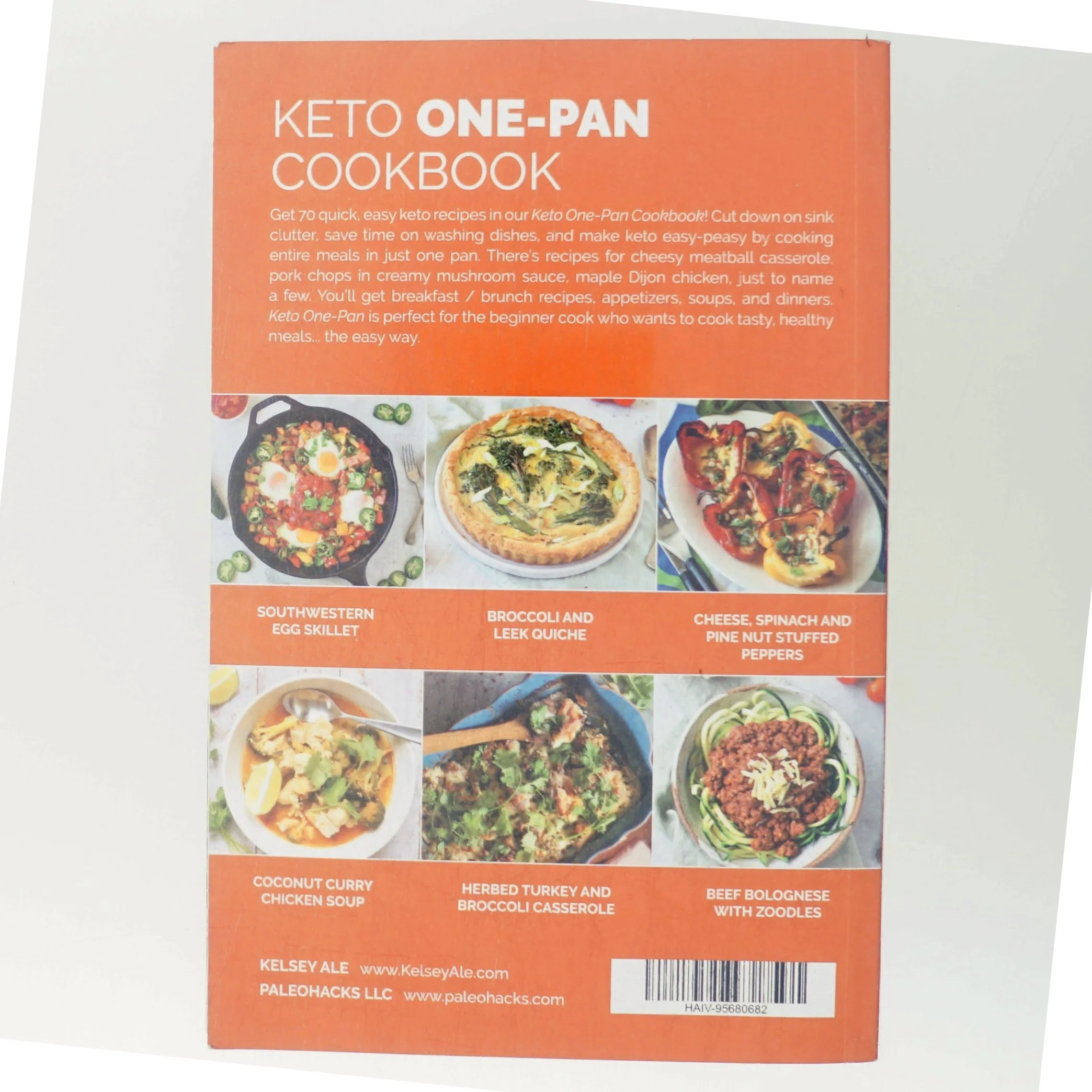 Keto One-Pan Cookbook af Kelsey Ale (Bog)