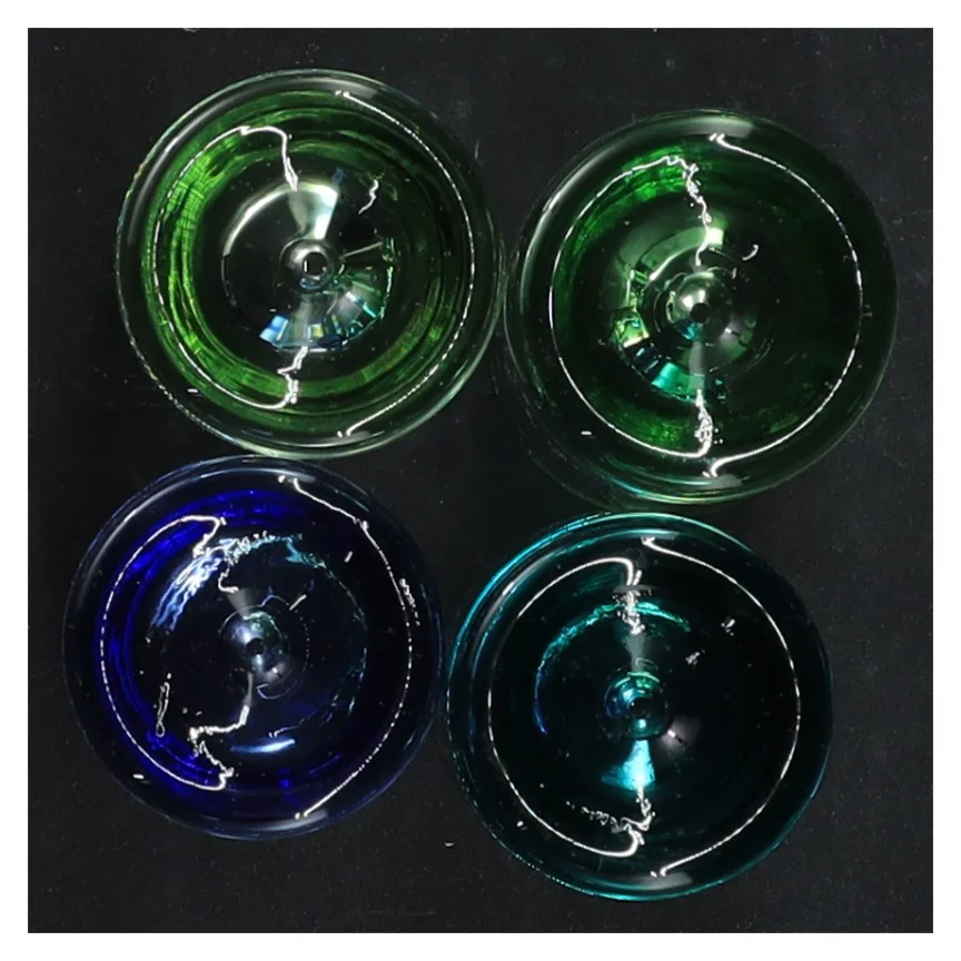 Farvede shots glas (str. 7 x 4 cm)