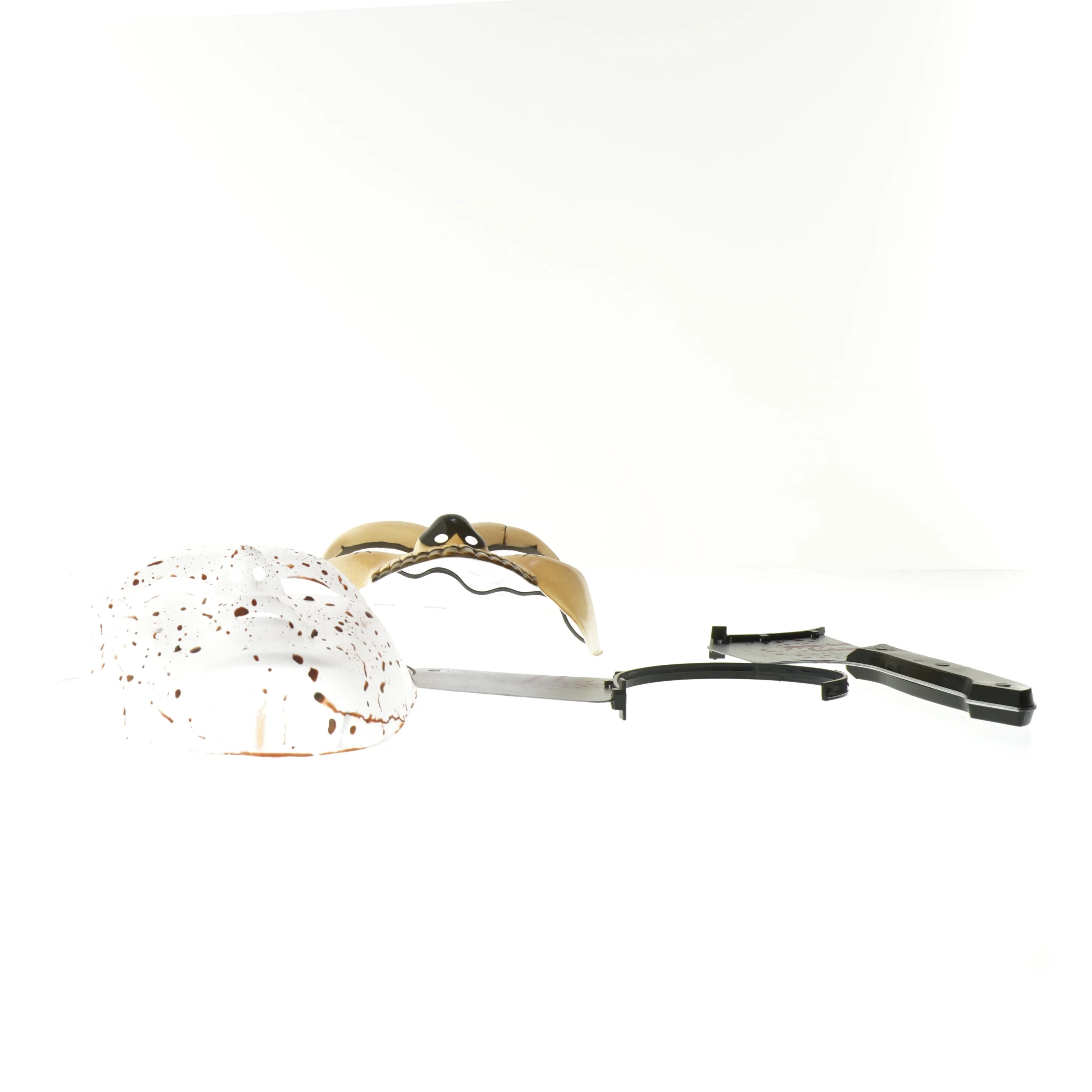 Halloween masker og pynt