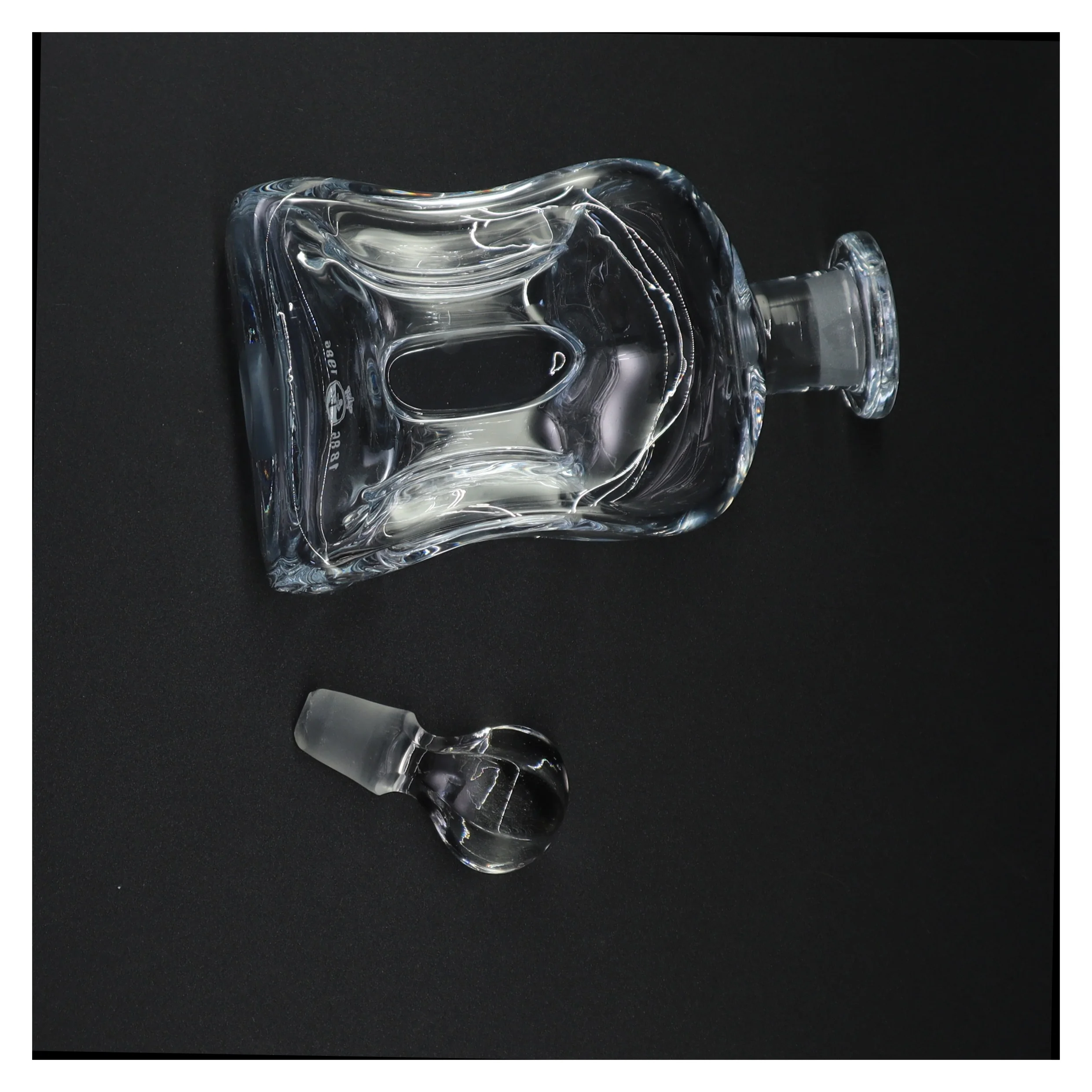 Klukflaske til snaps (str. 23 x 11 x 7 cm)