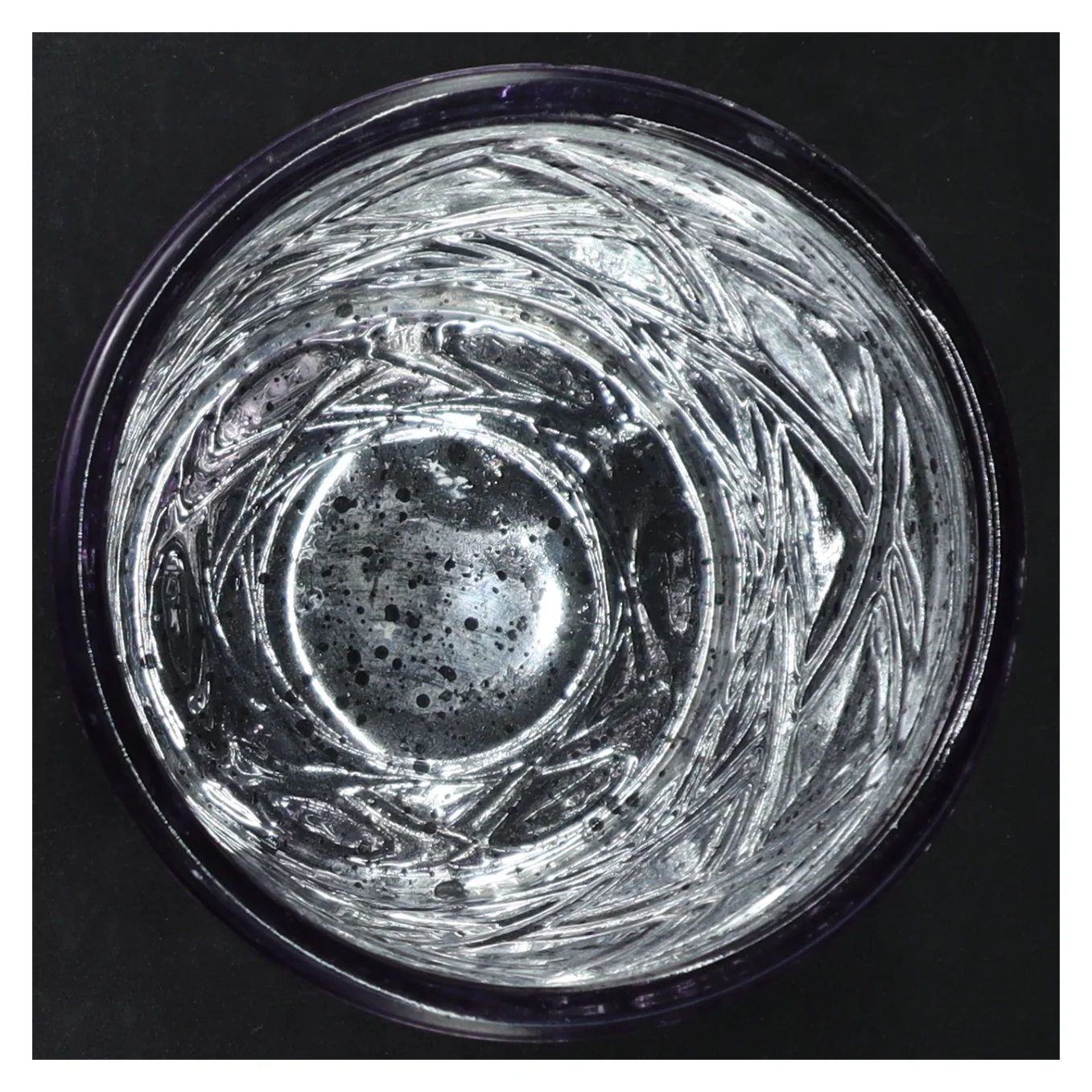 Dekorativ glasvase (str. Ø. 11 cm)