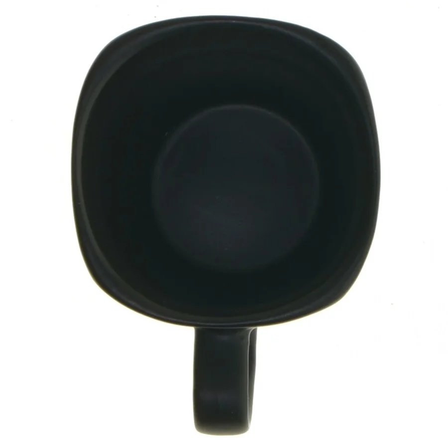 Sort keramikkrus (str. 10 cm)