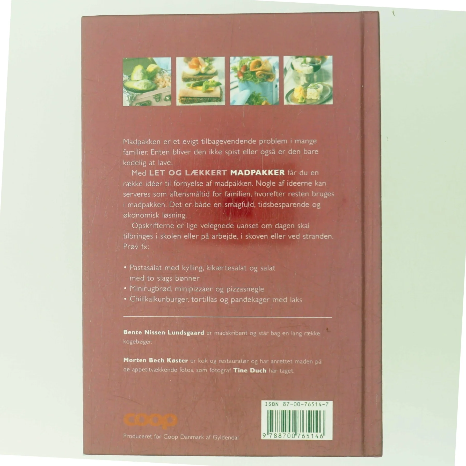 Let og lækkert madpakker af Bente Nissen Lundsgaard (Bog)