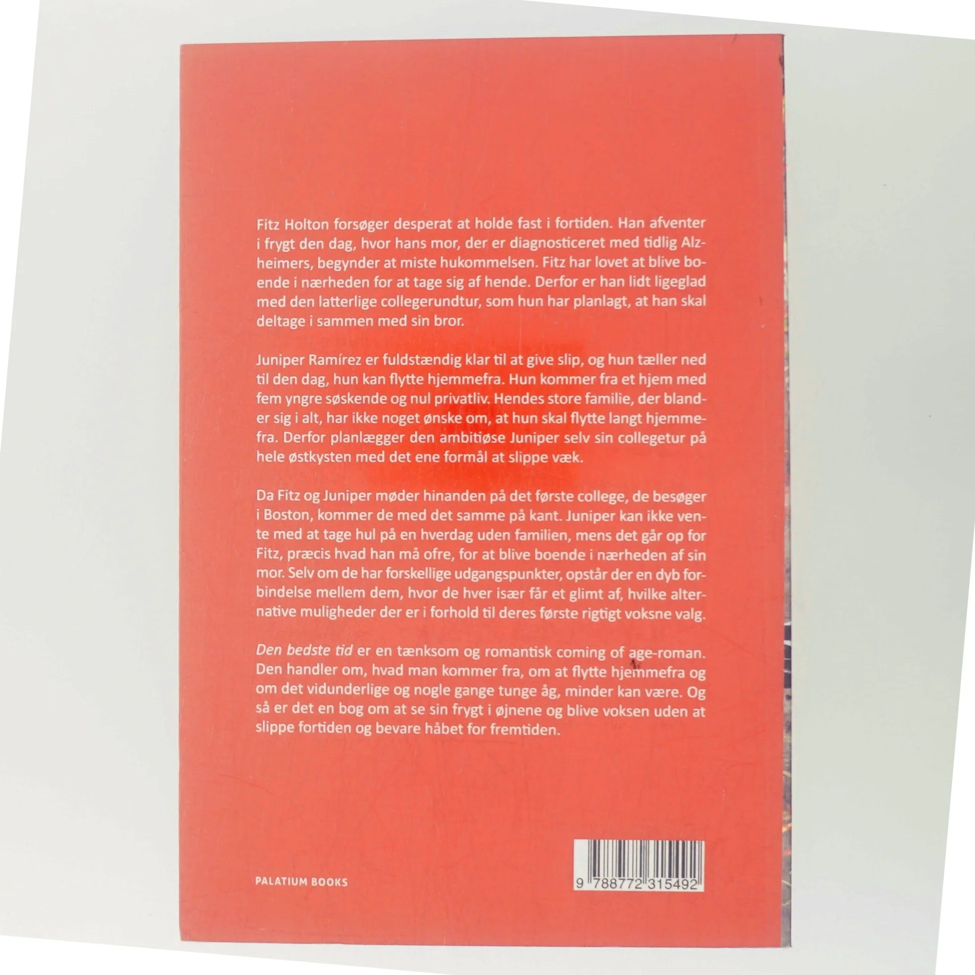 Den bedste tid : roman af Emily Wibberley (Bog)