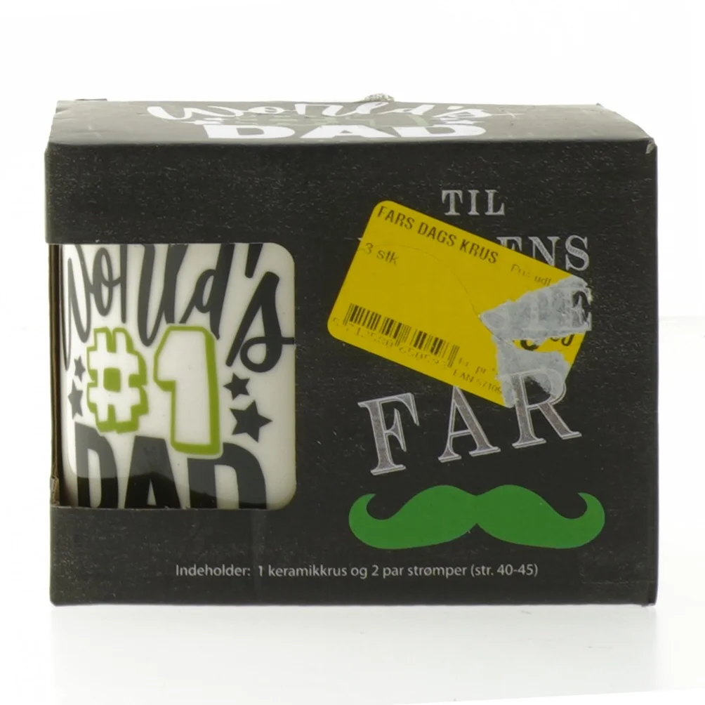 Gaveæske til verdens bedste far (str. Sokker. str. 40-45)
