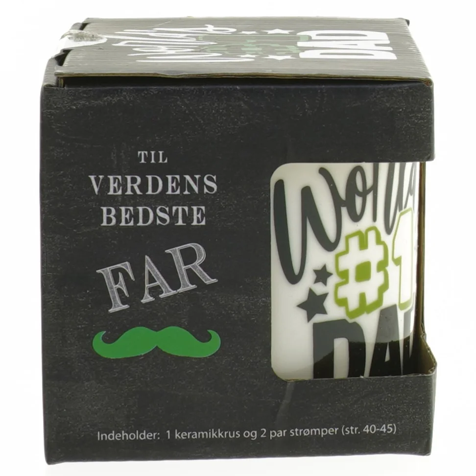 Gaveæske til verdens bedste far (str. Sokker. str. 40-45)