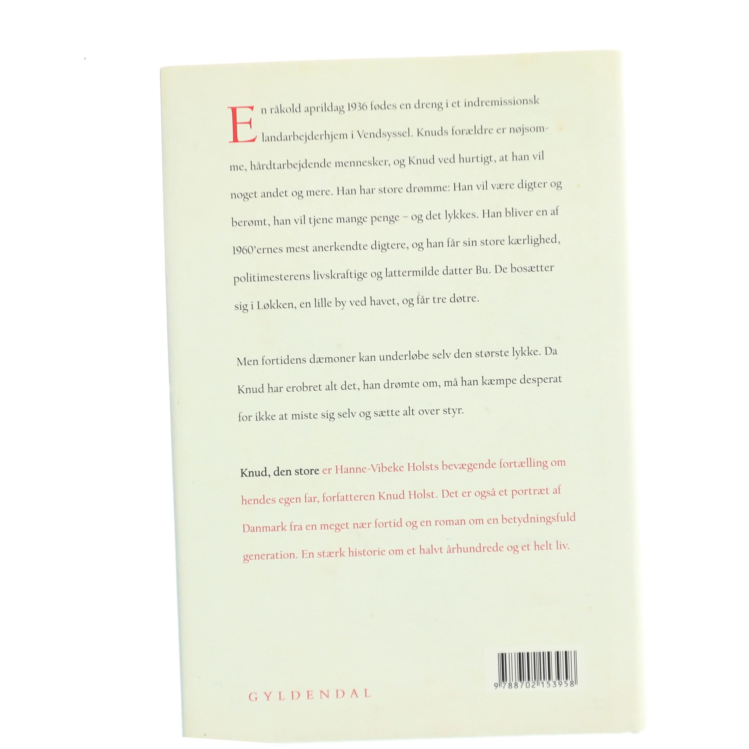 Knud, den store : roman af Hanne-Vibeke Holst (Bog)