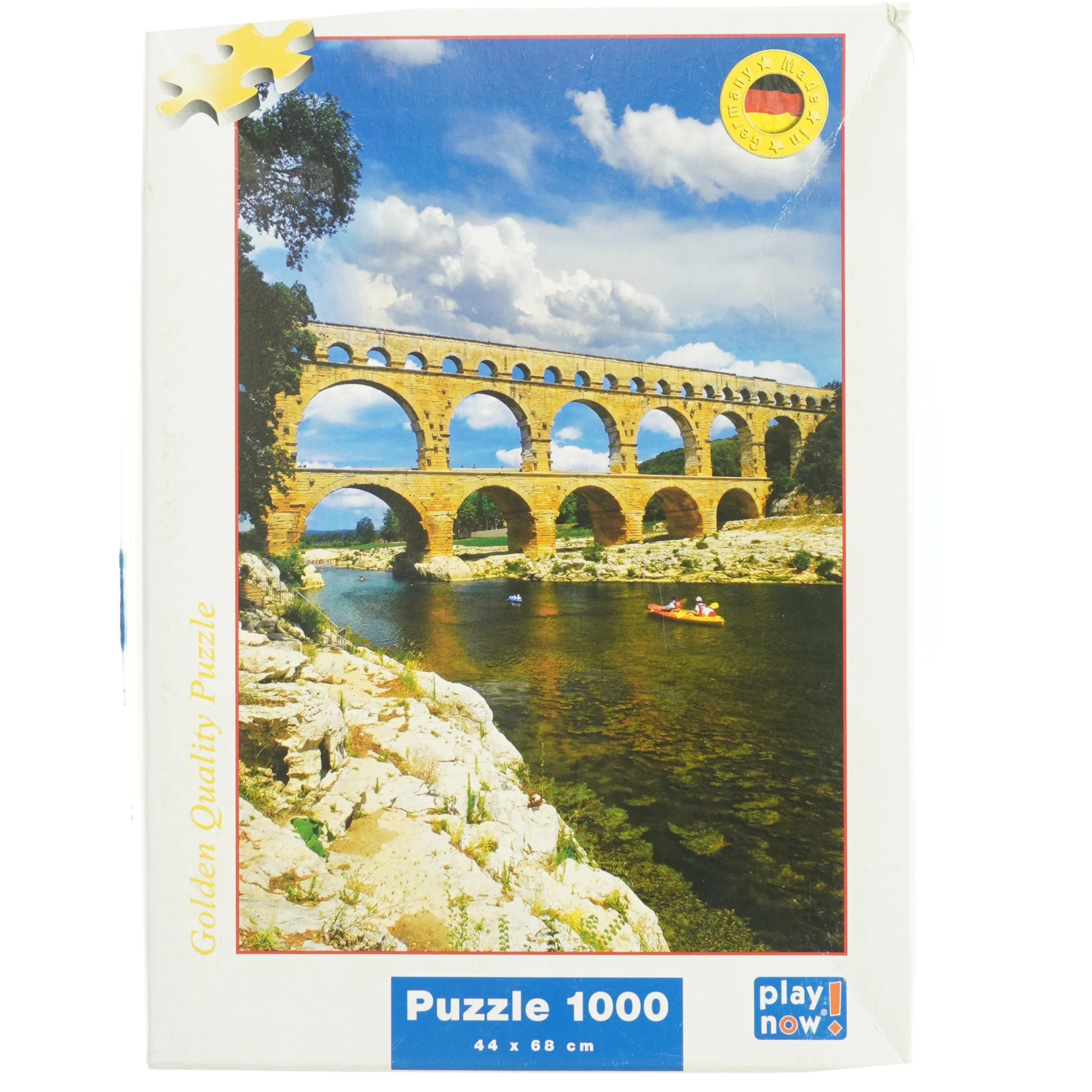 Puslespil med 1000 brikker fra Play Navn (str. 33 x 25)