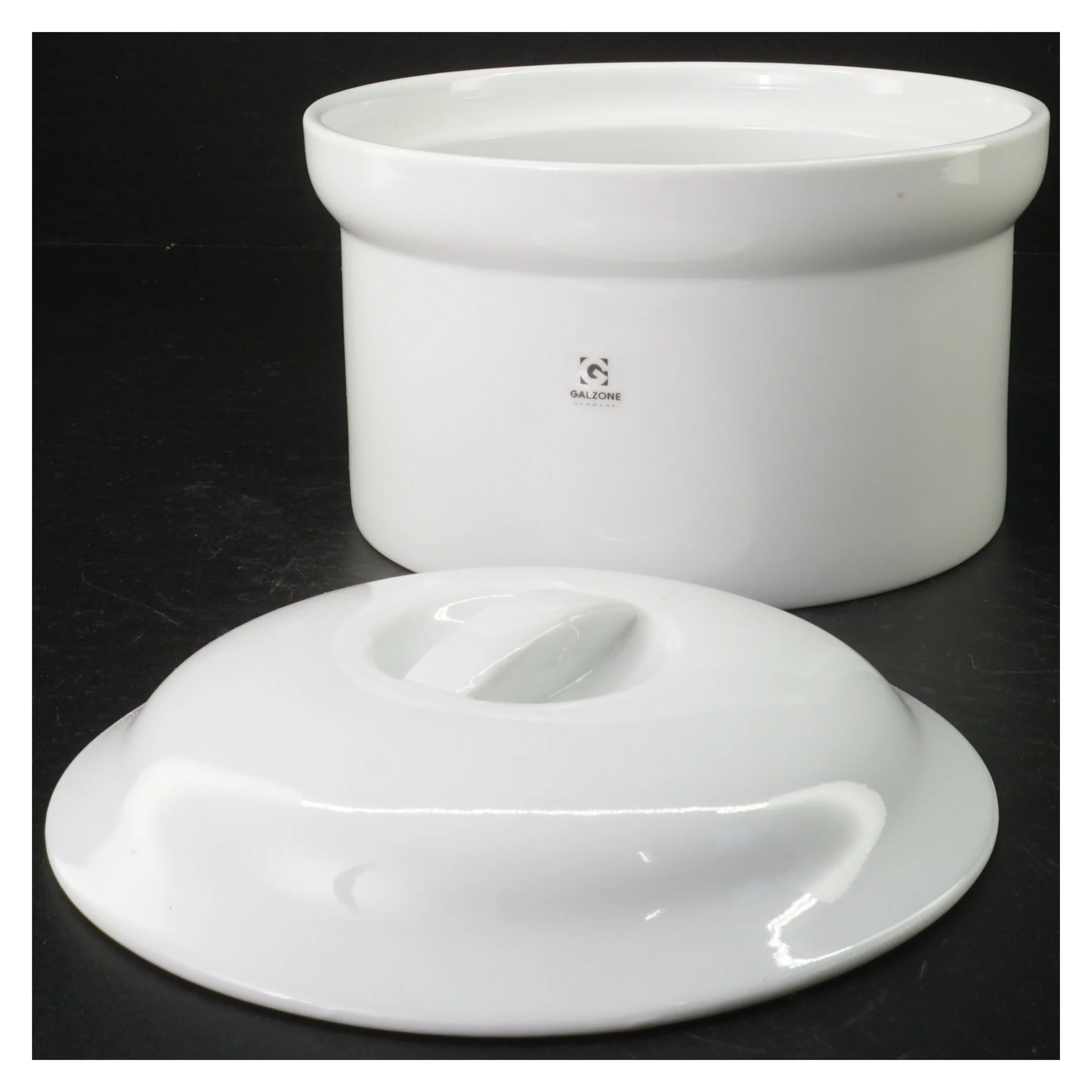 Porcelænsfad fra Galzone (str. Ø 20 cm)