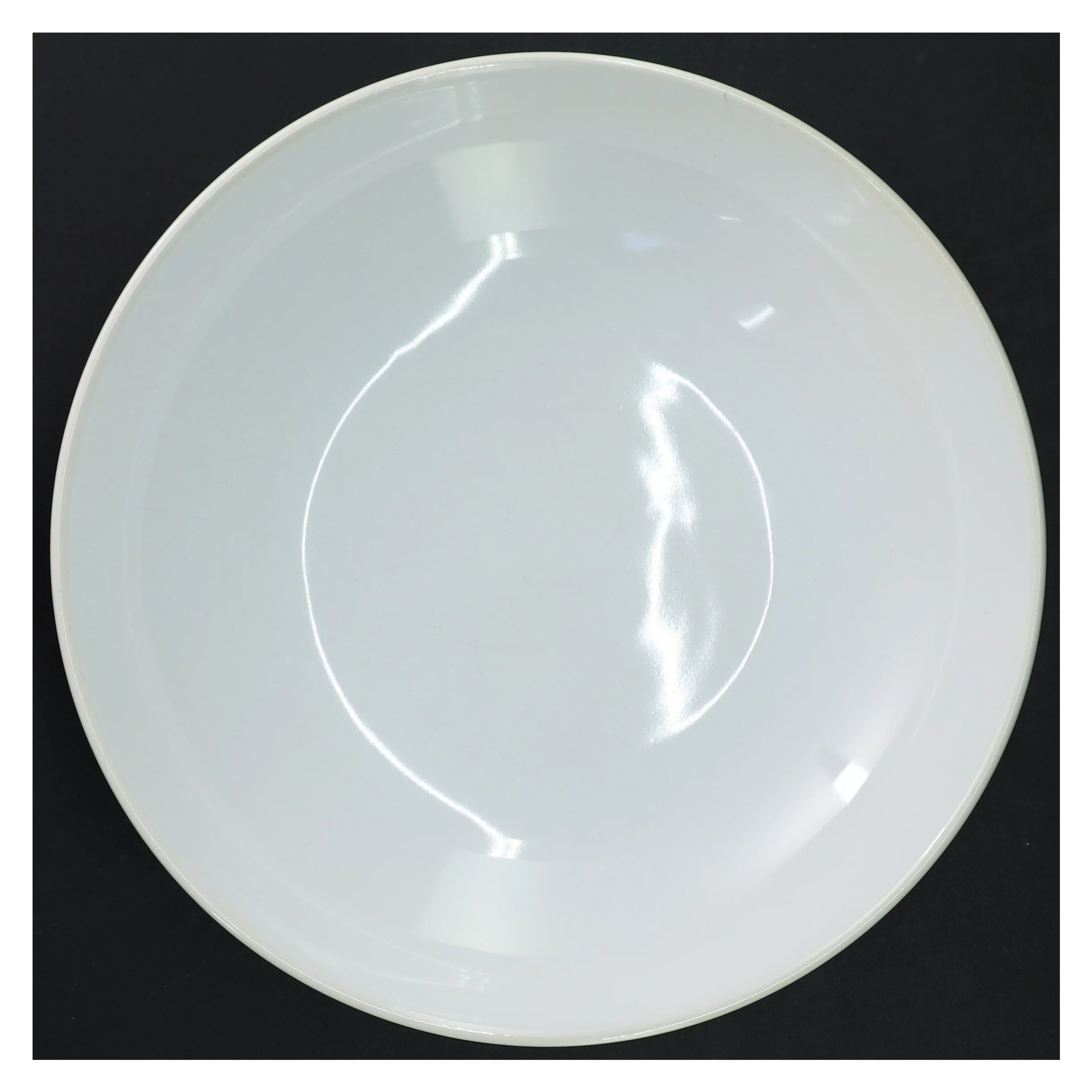 Hvide porcelænstallerkener, dybe , 5 stk fra IKEA (str. 24 diameter. 5 cm høj)