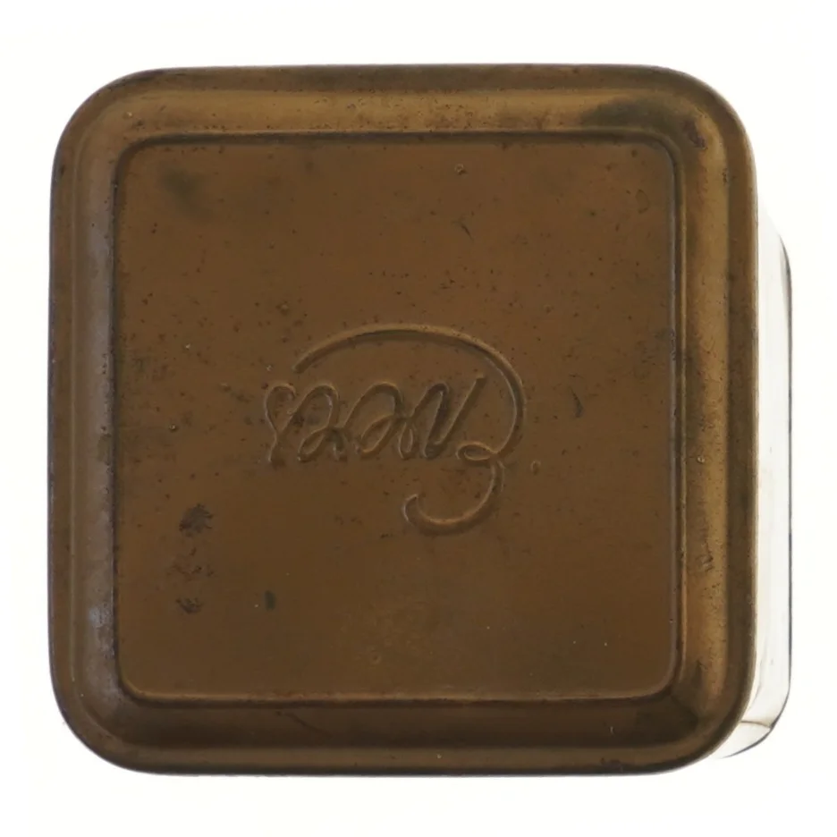 Evers Vintage metal opbevaringsdåse (str. 26x13,5x13,5 cm)
