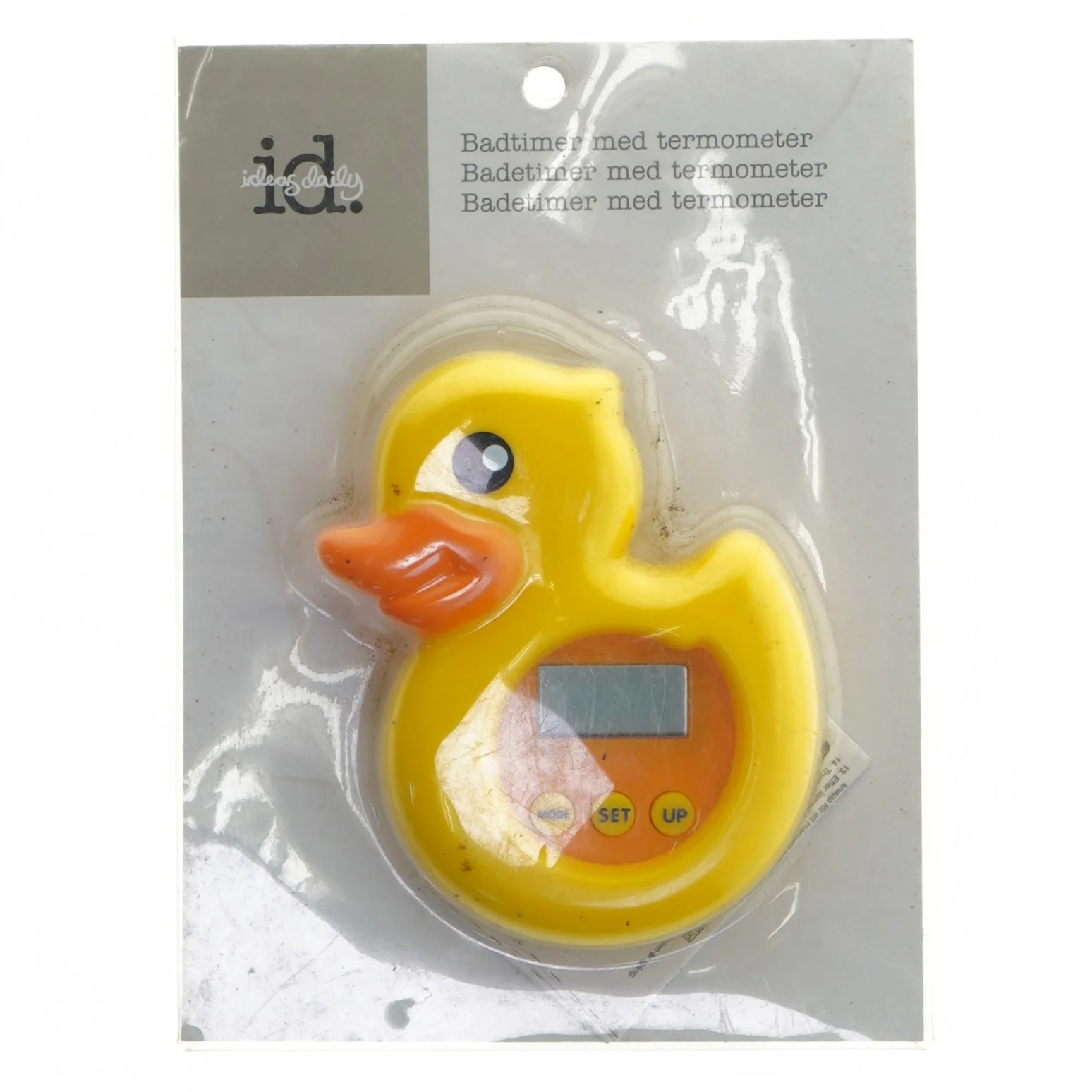 Badetime and termometer