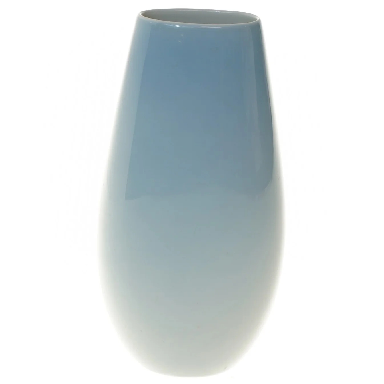 Blå Royal Copenhagen vase fra Royal Copenhagen (str. 18 cm)