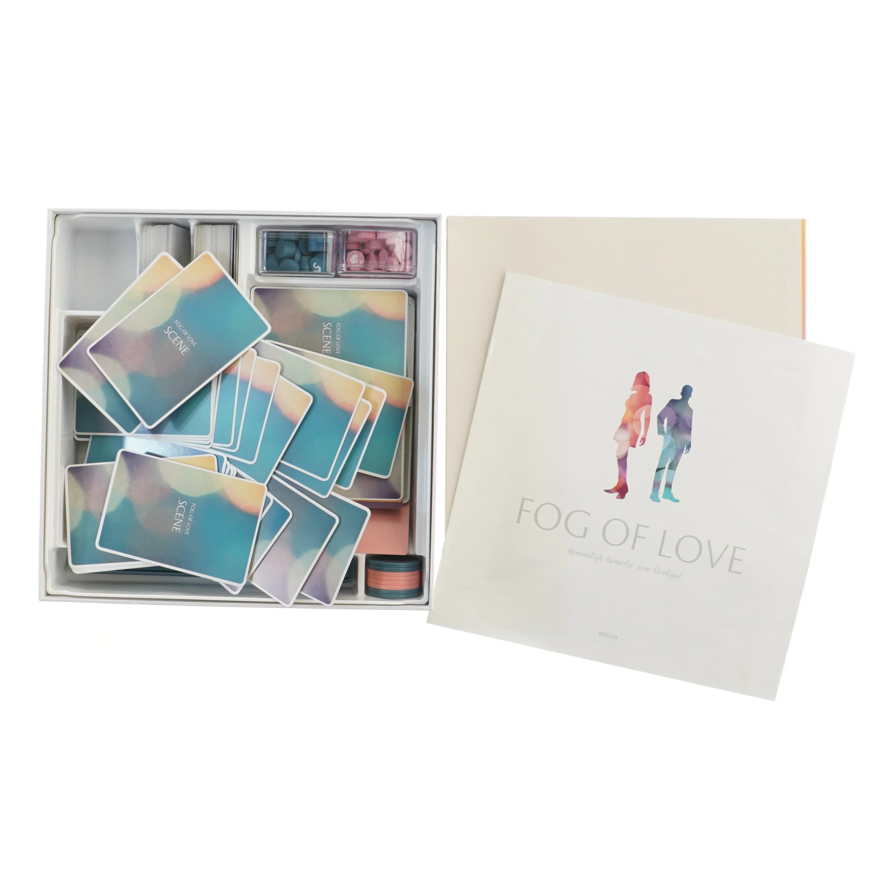 Fog of Love brætspil (str. 30x30 cm)