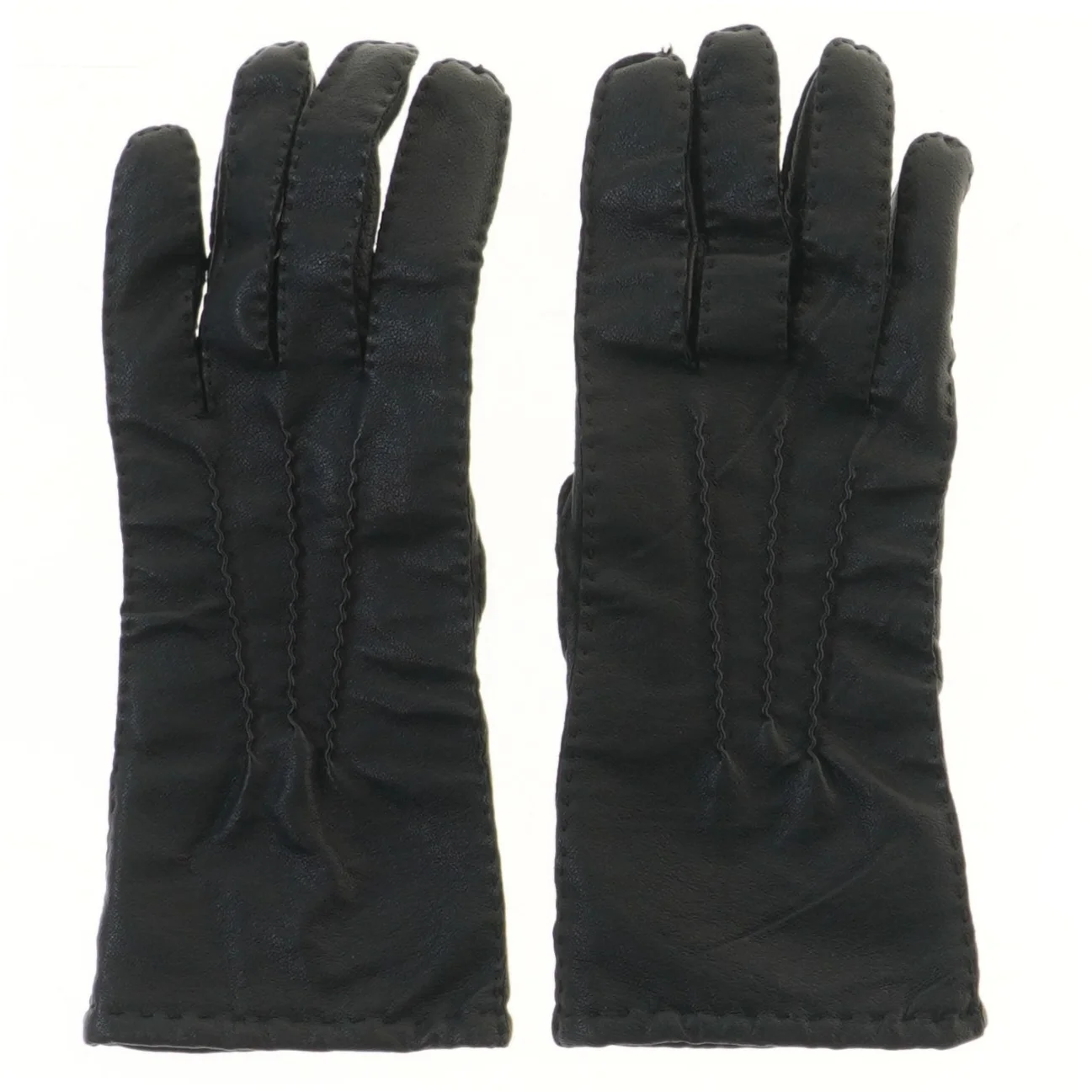 Læderhandsker (str. 26 cm)