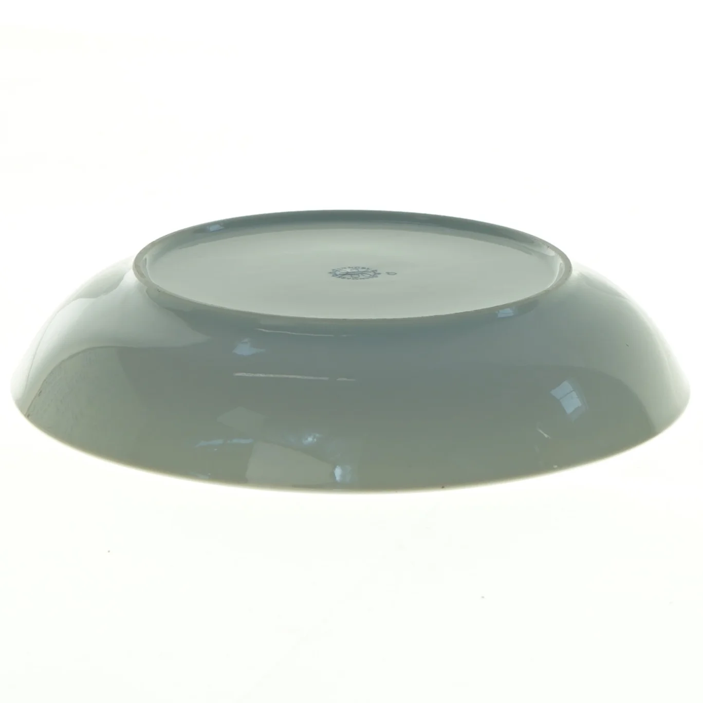 Porcelænstallerkner med dekoration fra Lyngby (str. Diameter 20 cm)